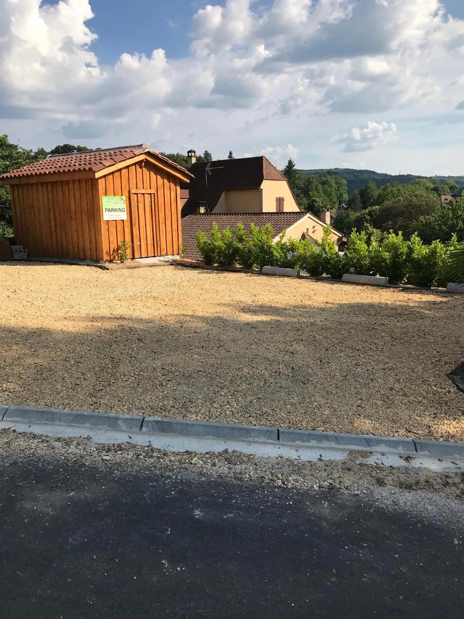 Parking in Domaine Lacoste