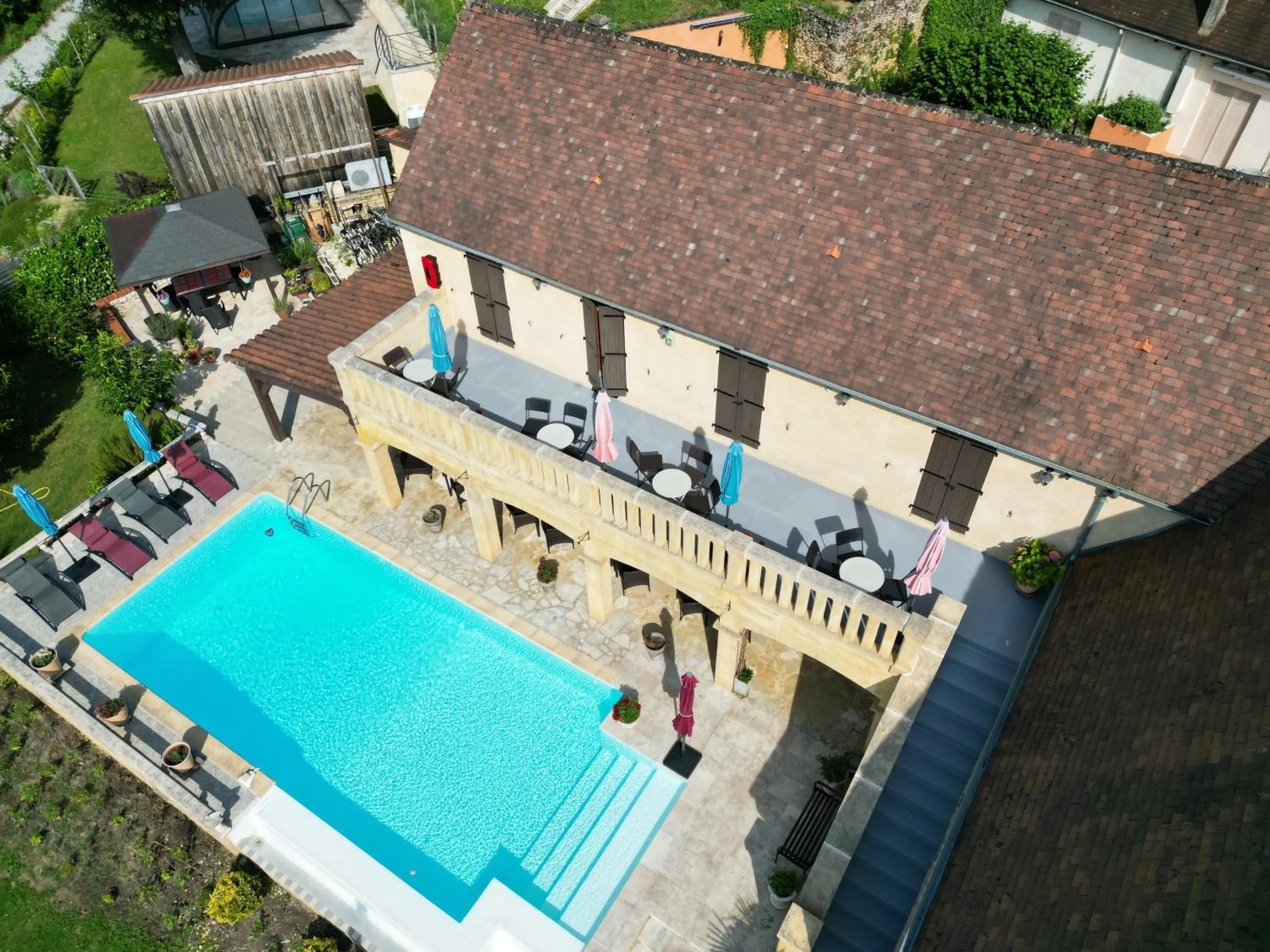 Balcony/Terrace in Domaine Lacoste