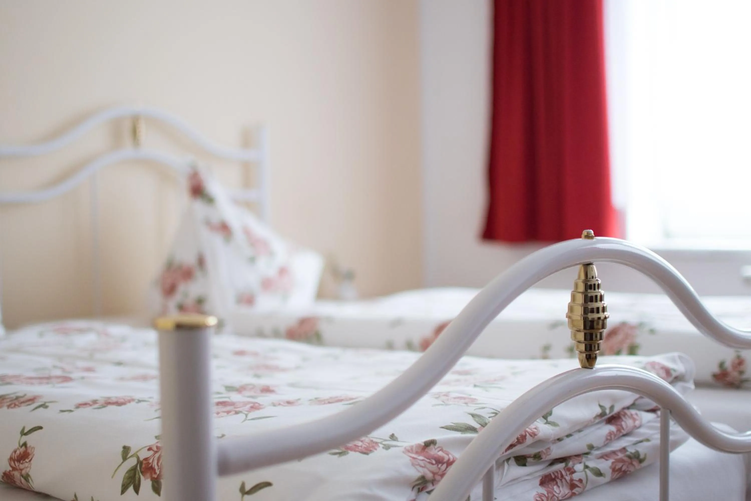 Decorative detail, Bed in Pension Regina - Inh. Monique Kluge