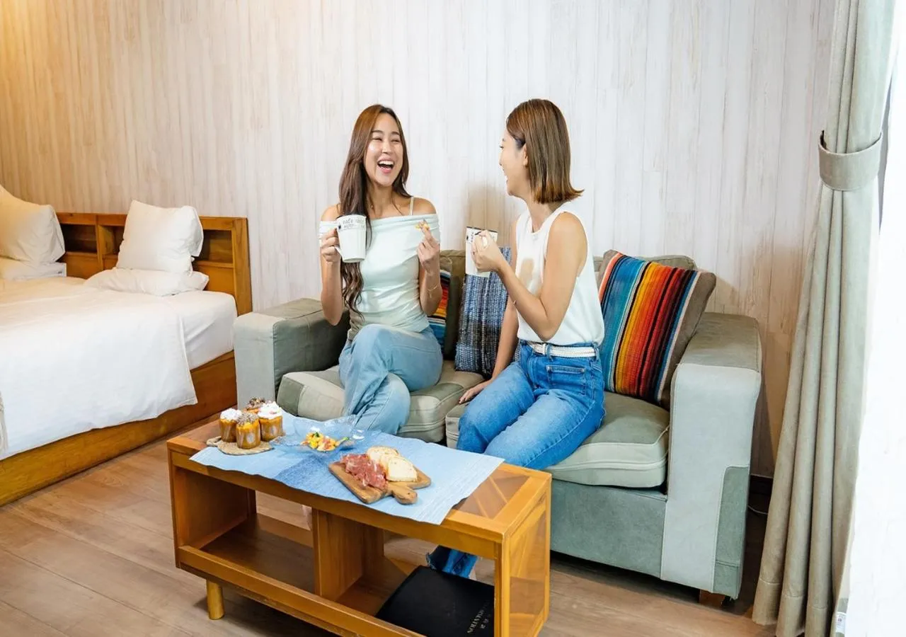 Bed in Palm Springs Miyakojima Resort