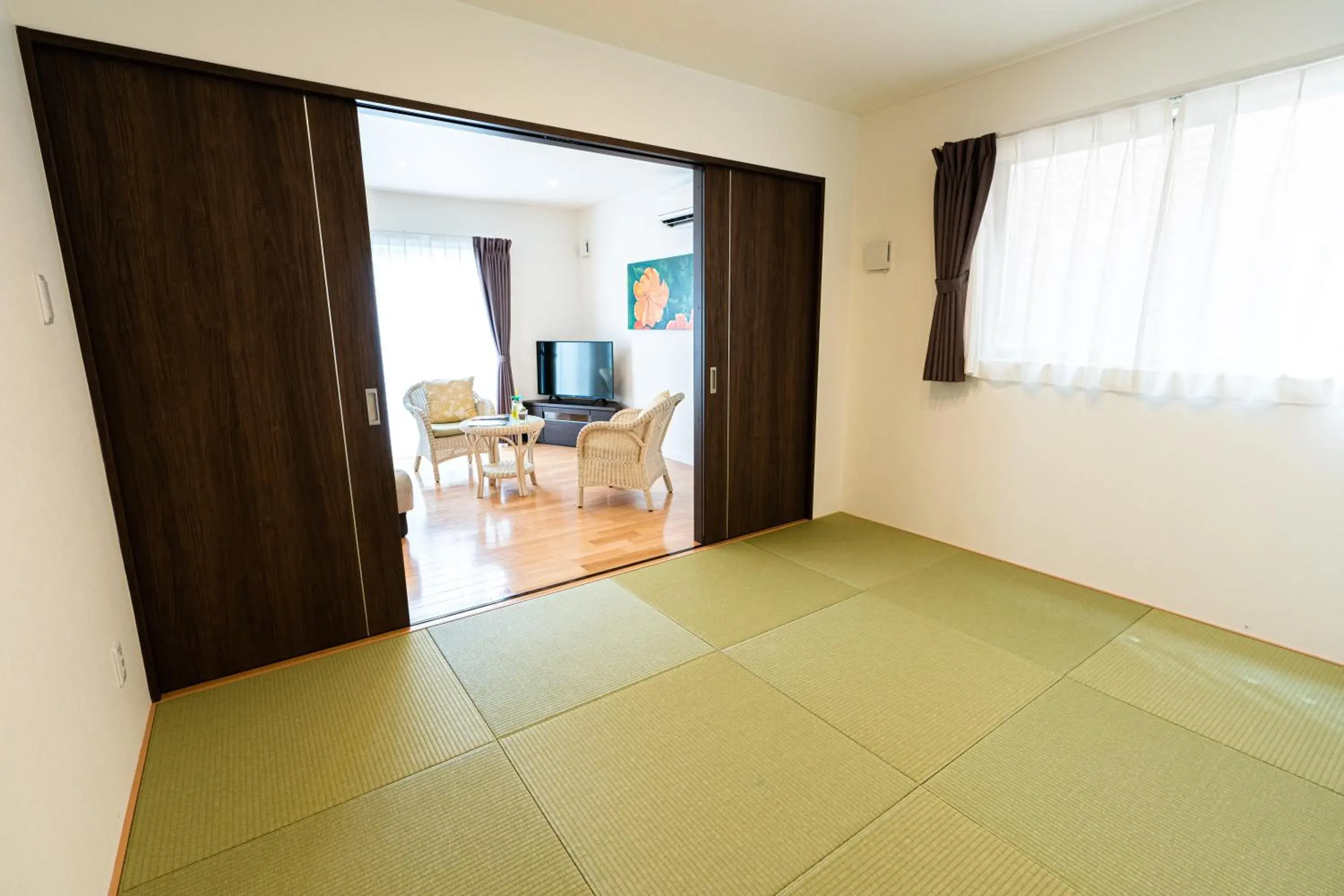 Living room in Palm Springs Miyakojima Resort Living room in Palm Springs Miyakojima Resort