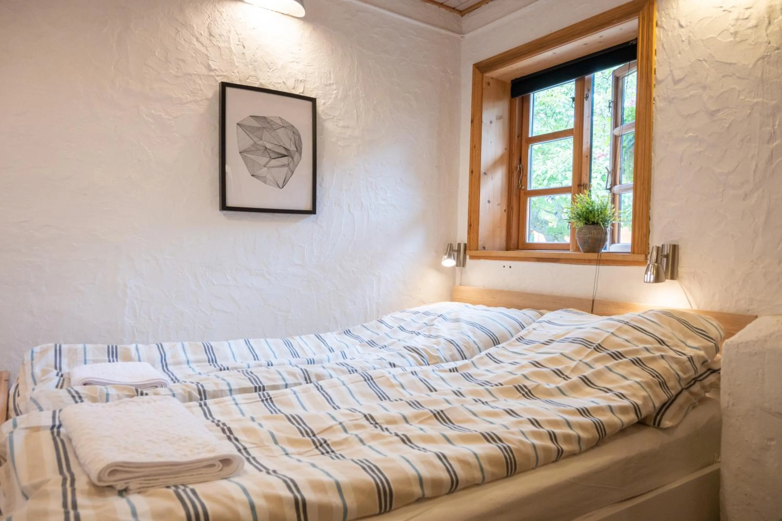 Bed in Stevns Klint Bed & Breakfast