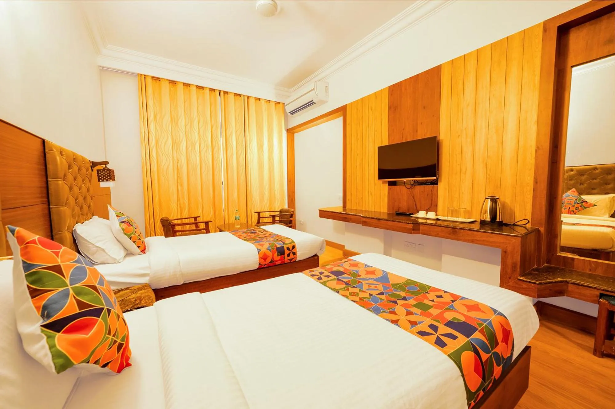 Bed in FabHotel Royale Basant Residency - Gandhinagar