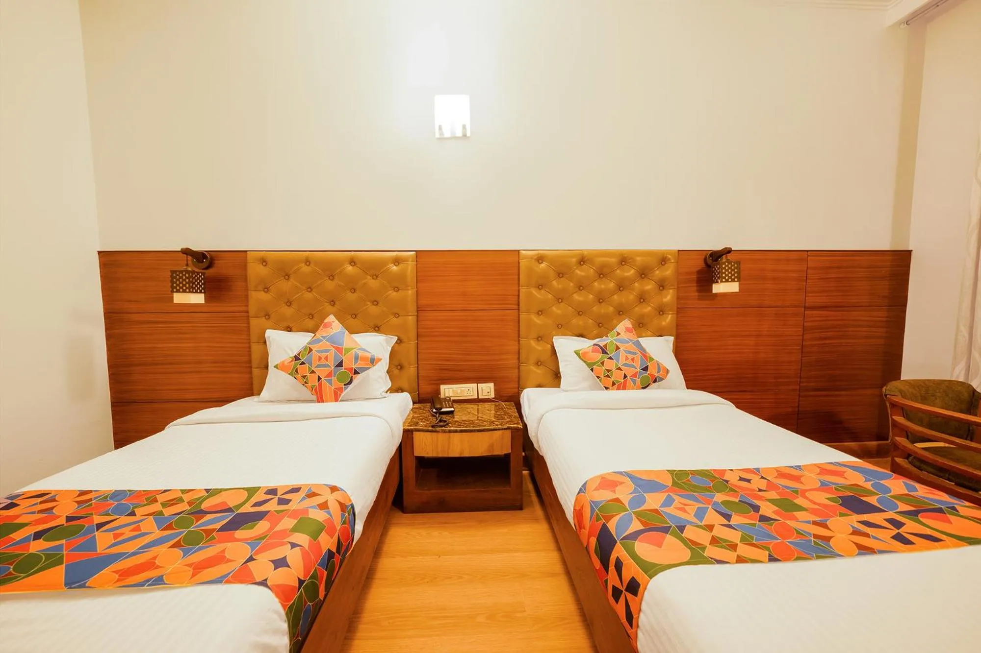 Bed in FabHotel Royale Basant Residency - Gandhinagar