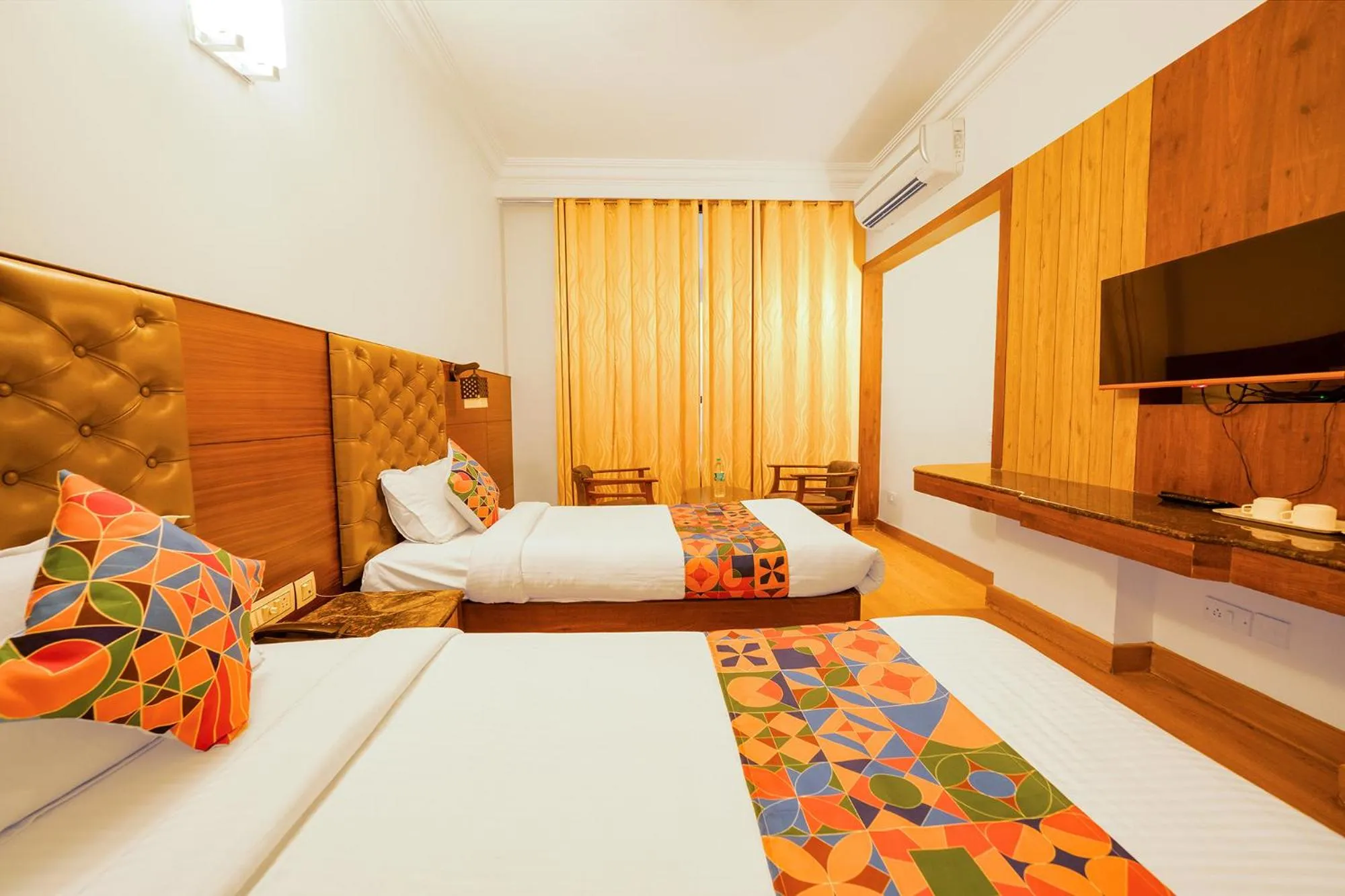 Bed in FabHotel Royale Basant Residency - Gandhinagar