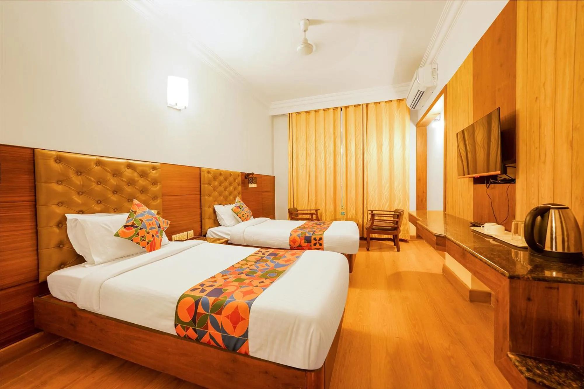 Bed in FabHotel Royale Basant Residency - Gandhinagar