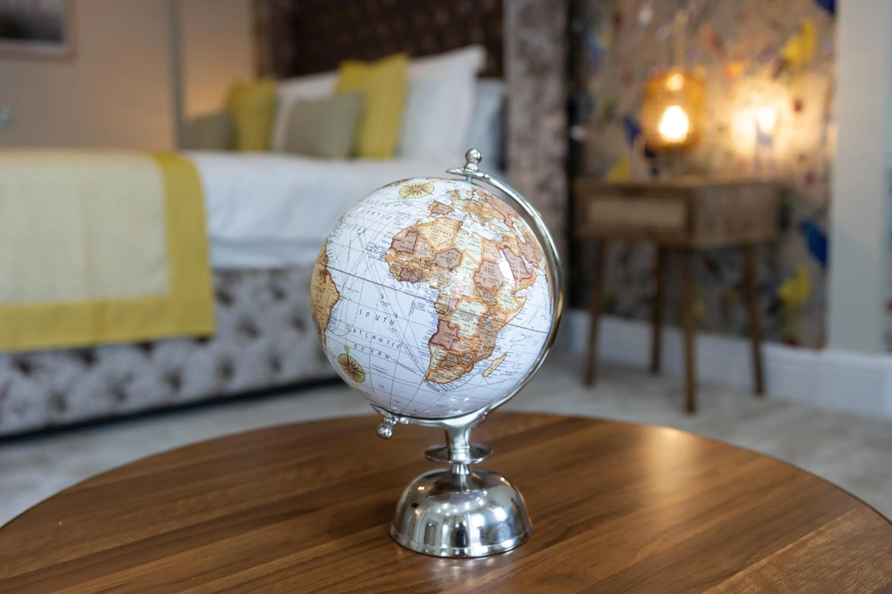 Decorative detail, Bed in The Resolution Hotel