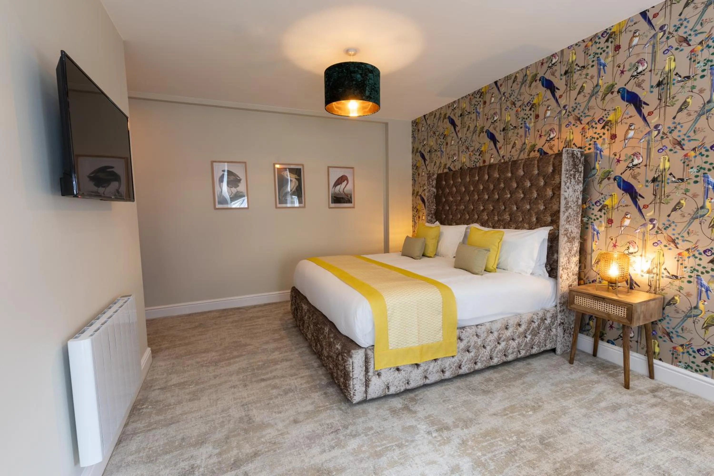 Bed in The Resolution Hotel