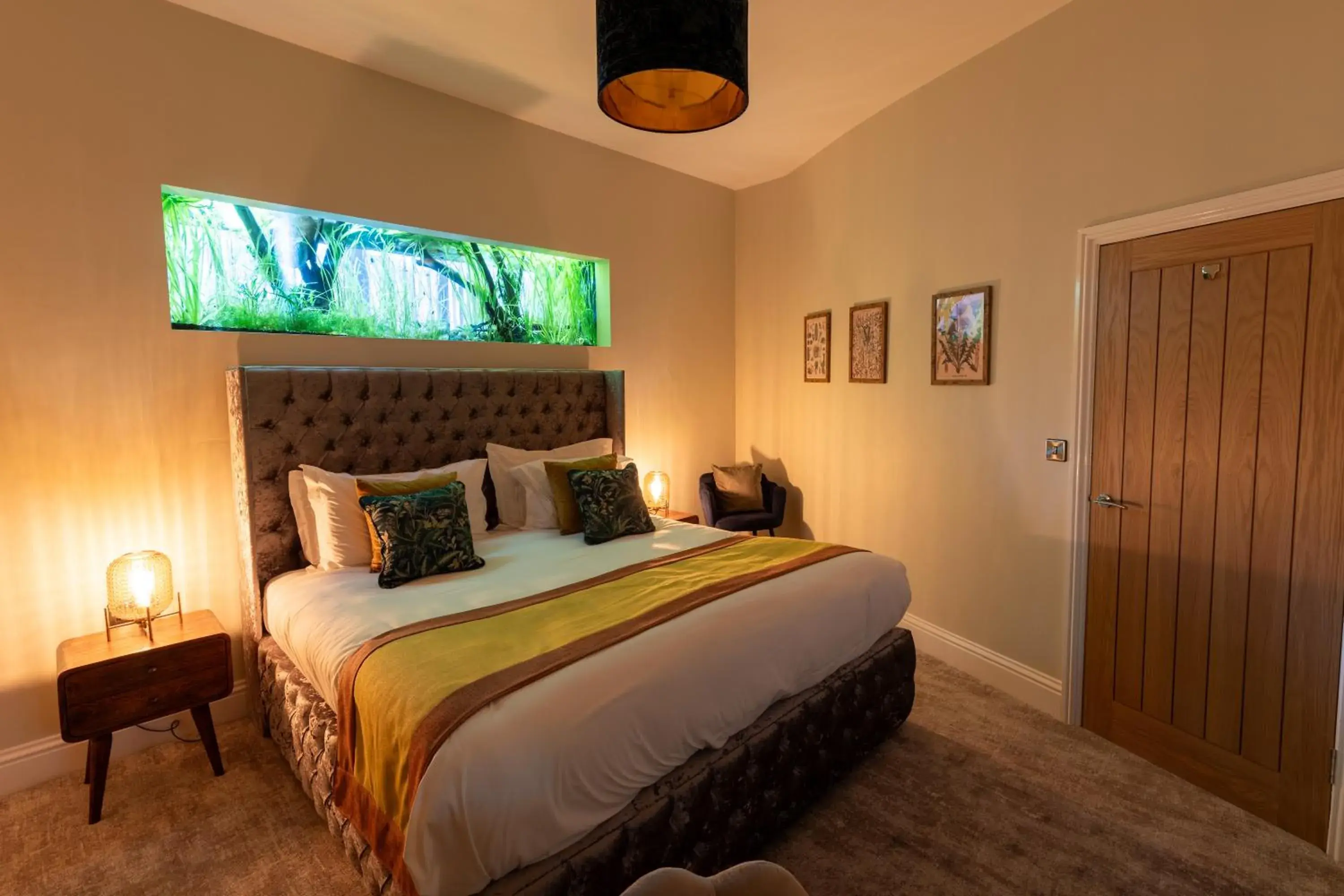 Joseph Banks Super King Suite with Fishtank in The Resolution Hotel Joseph Banks Super King Suite with Fishtank in The Resolution Hotel