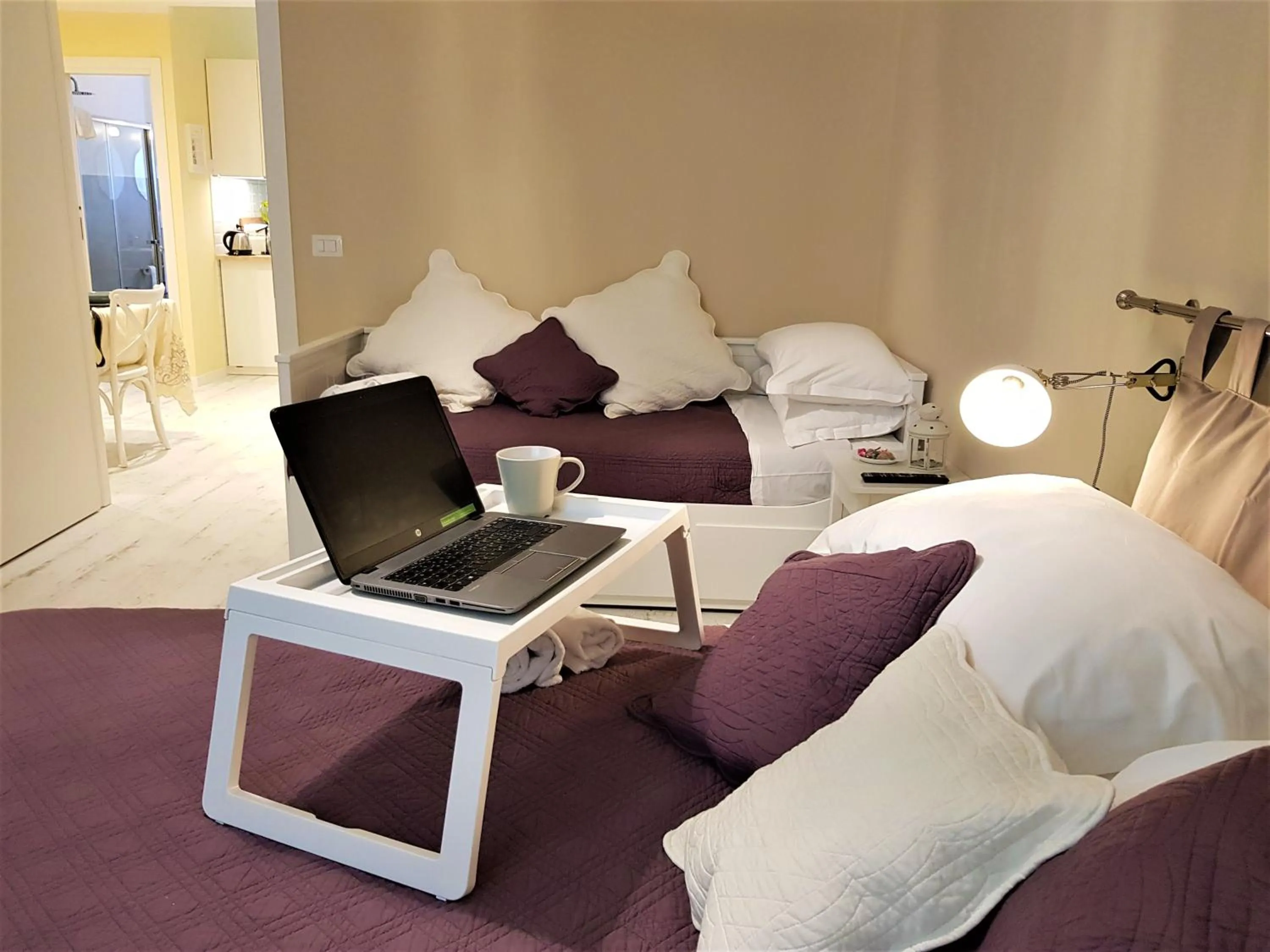 Bedroom in Jubilee 3 Luxury apartment in Rome Vatican