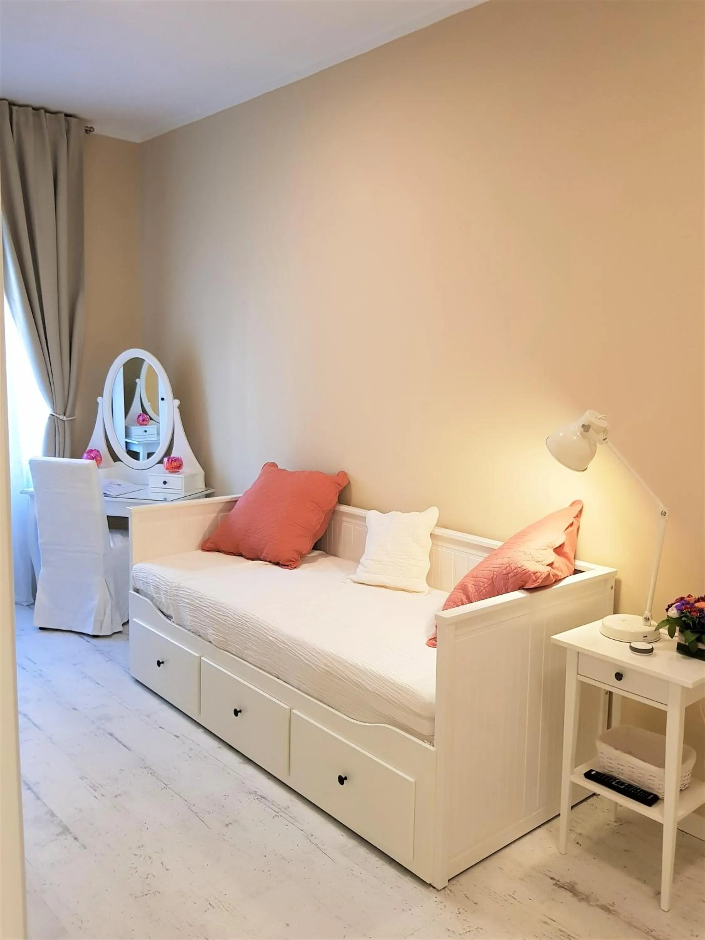 Bed in Jubilee 3 Luxury apartment in Rome Vatican