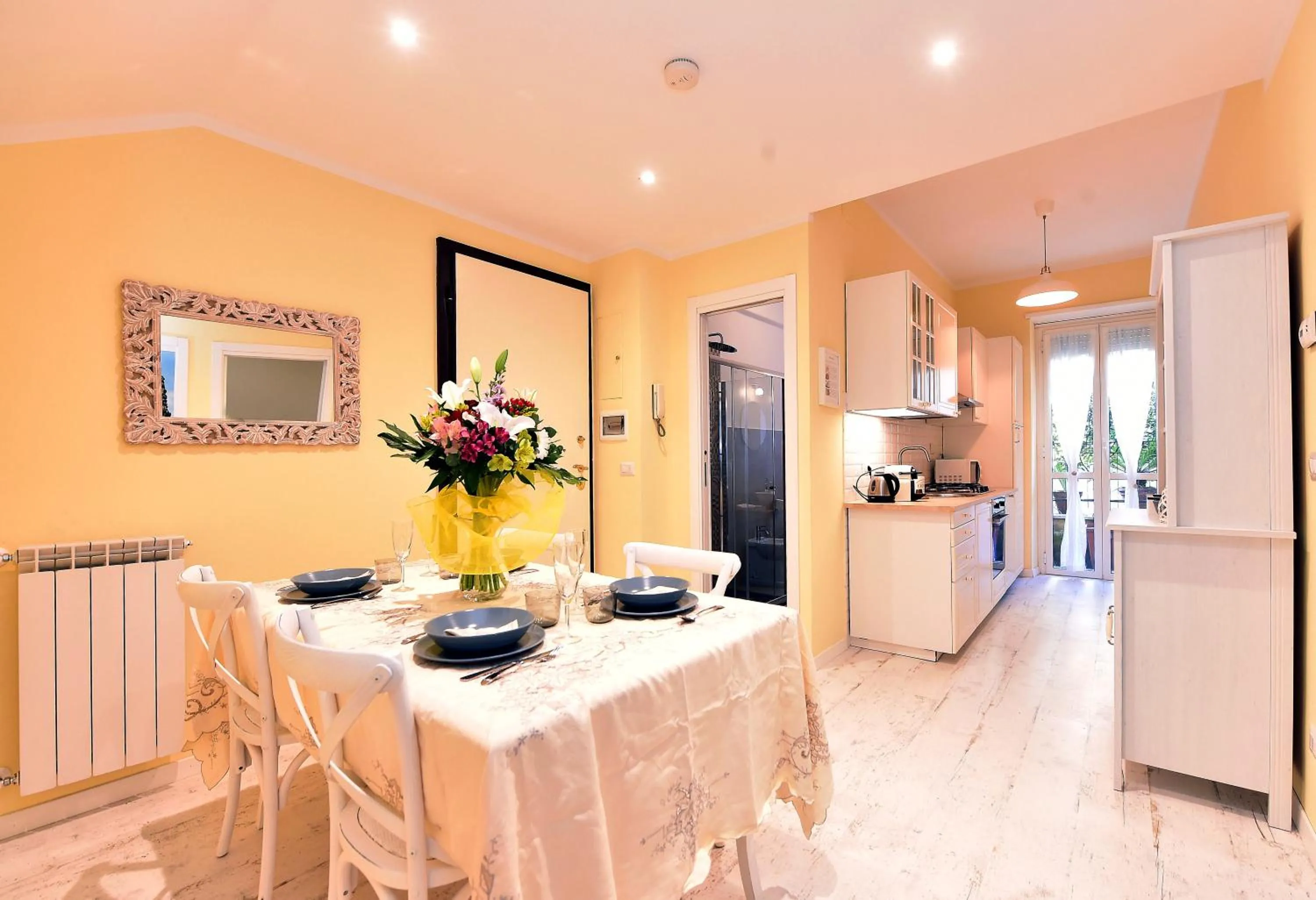 Kitchen or kitchenette in Jubilee 3 Luxury apartment in Rome Vatican