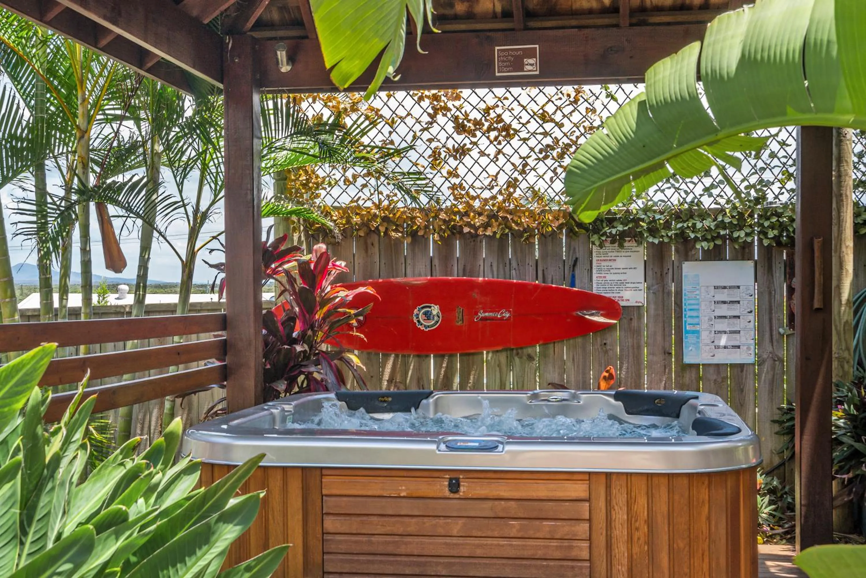 Hot Tub in Coast Yamba - Adults Only