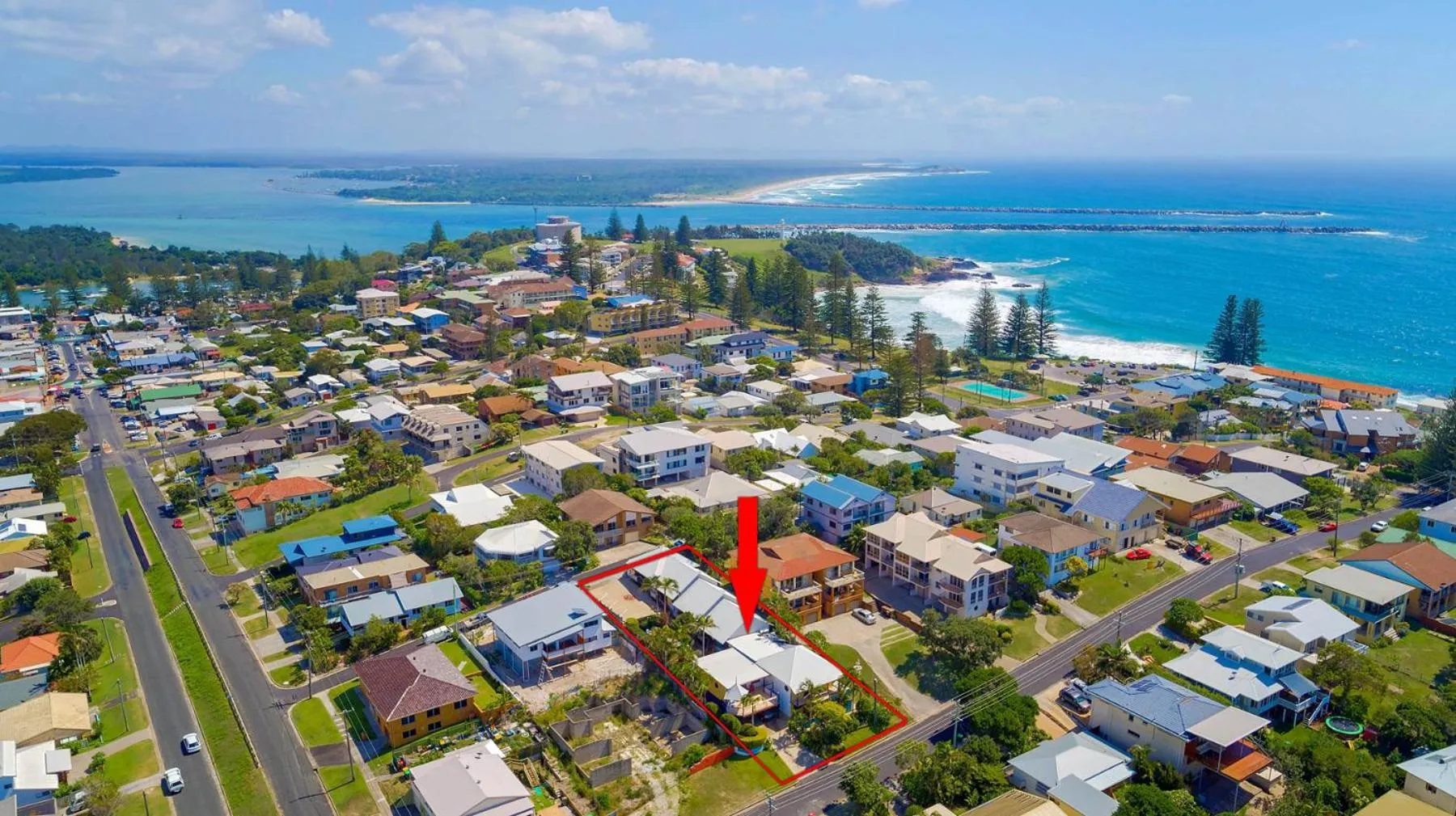 Bird's eye view in Coast Yamba - Adults Only
