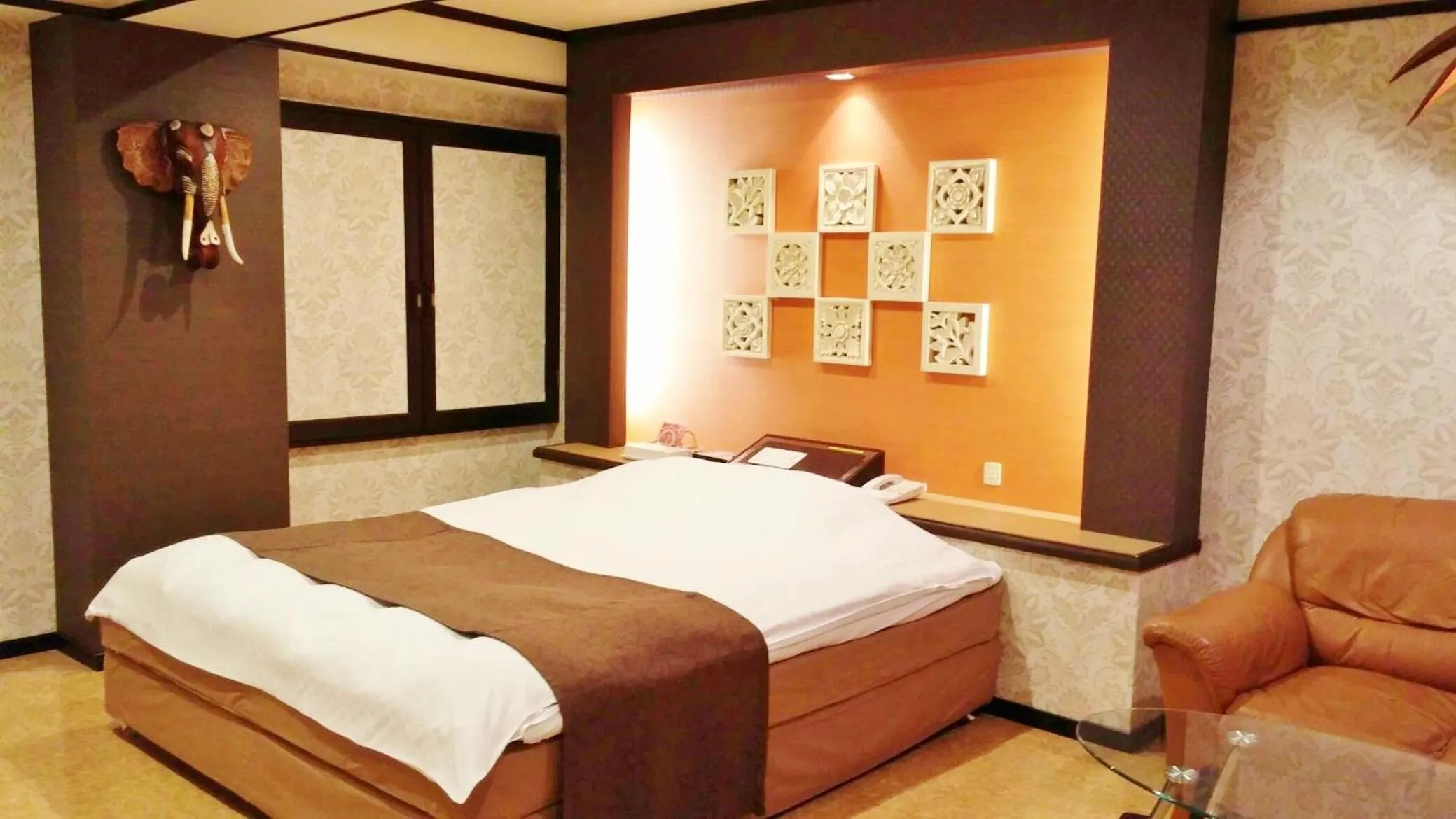 Bed in Ciao-LoveHotel