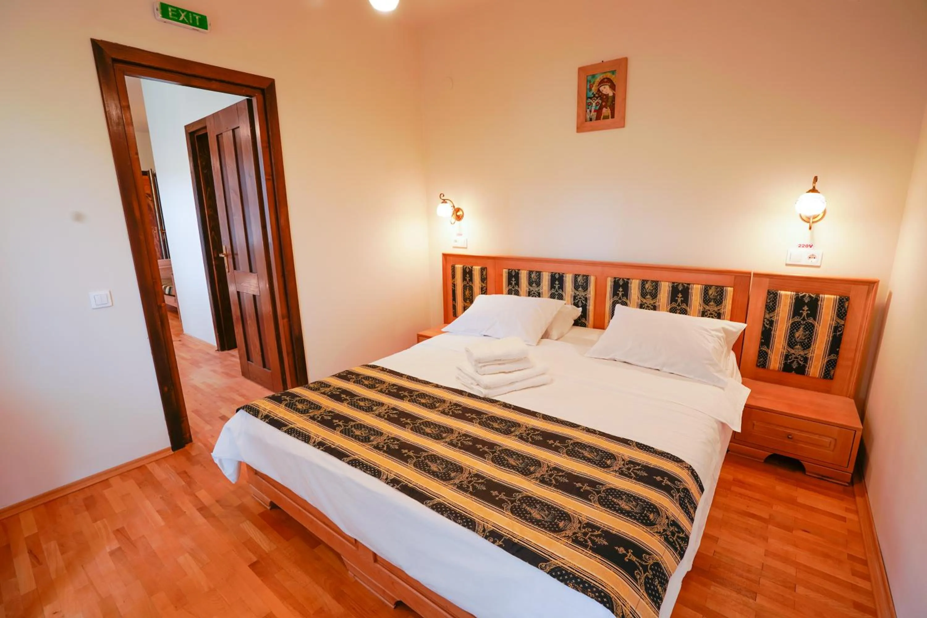 Bed in Felix Pension