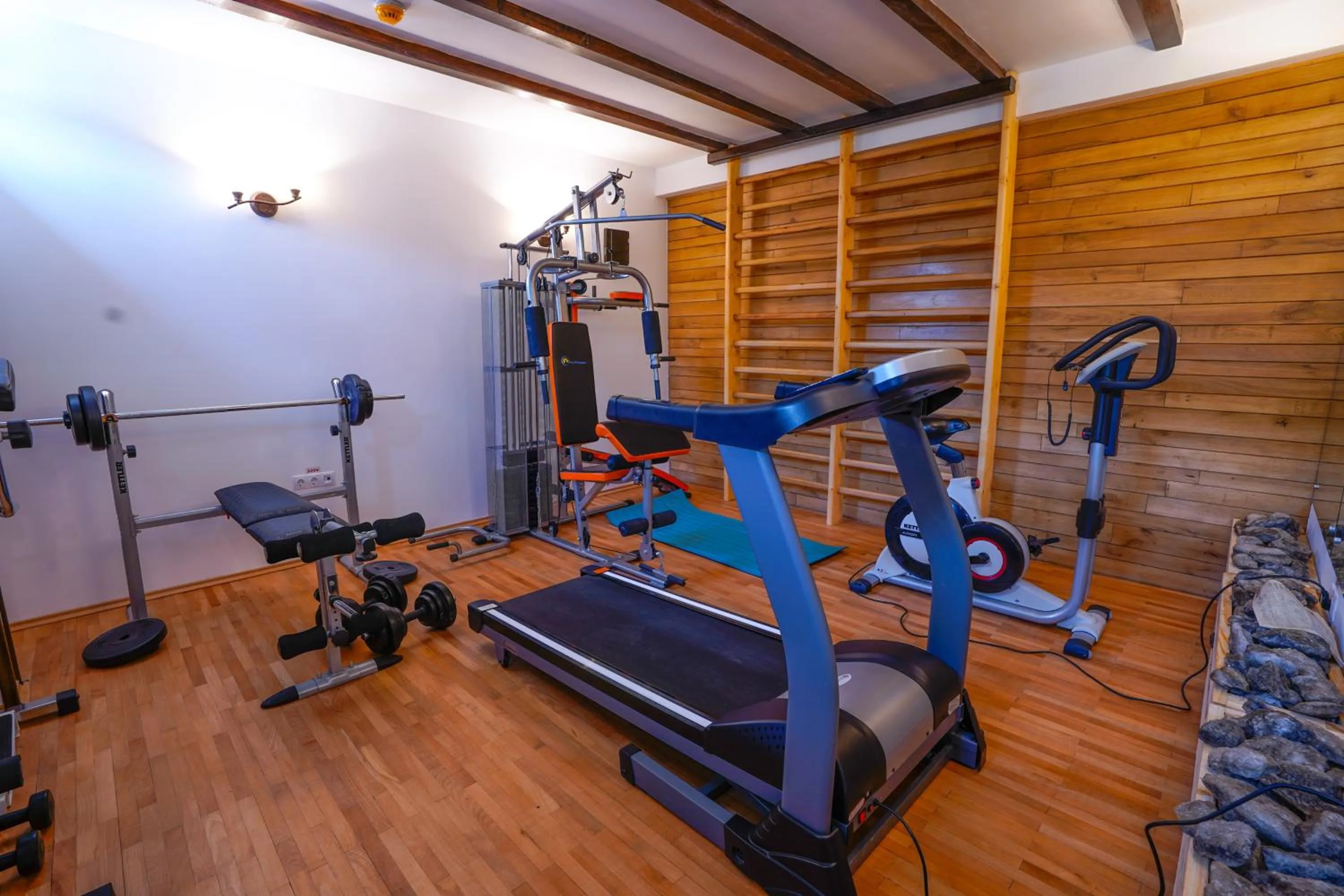 Fitness centre/facilities in Felix Pension