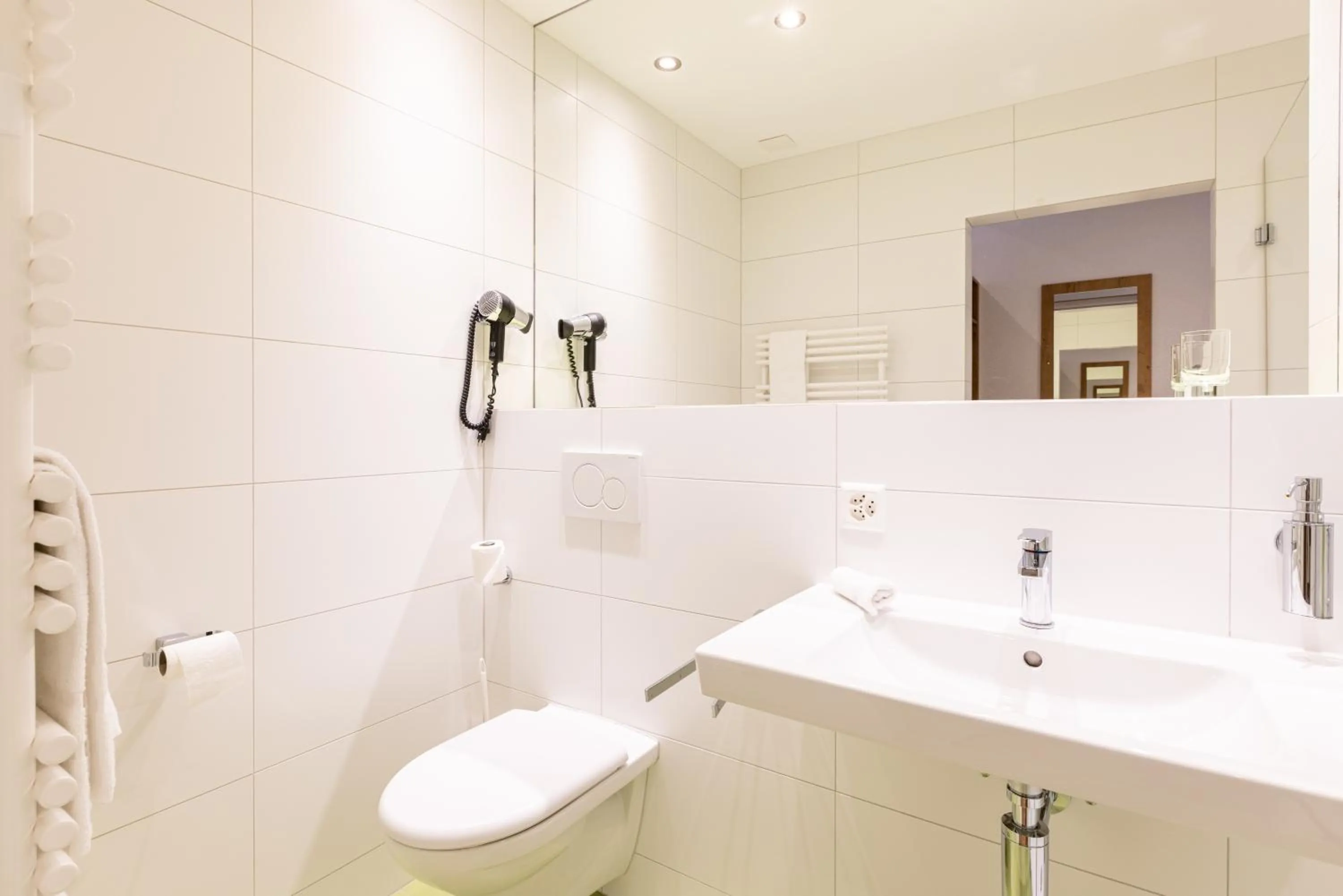 Bathroom in Hotel Flamatt