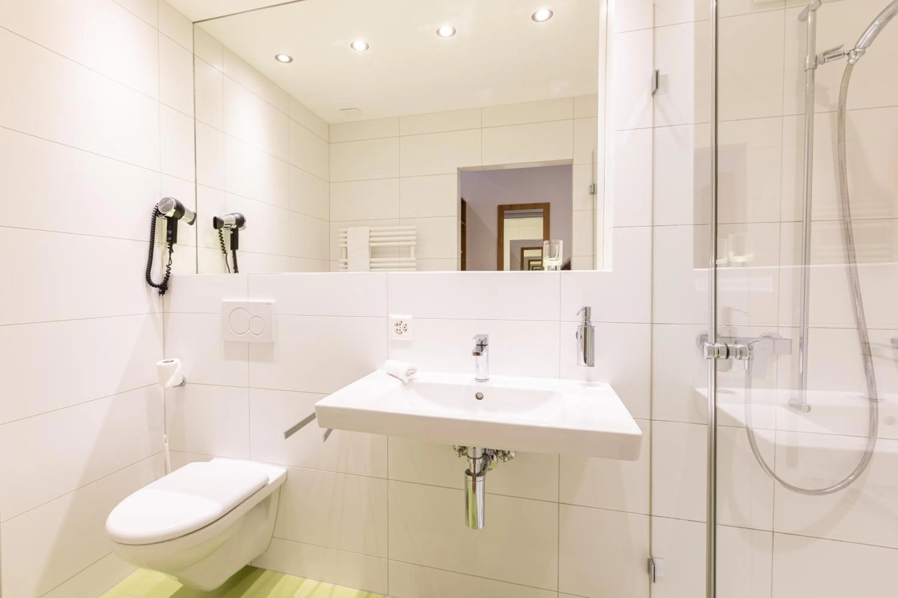 Bathroom in Hotel Flamatt