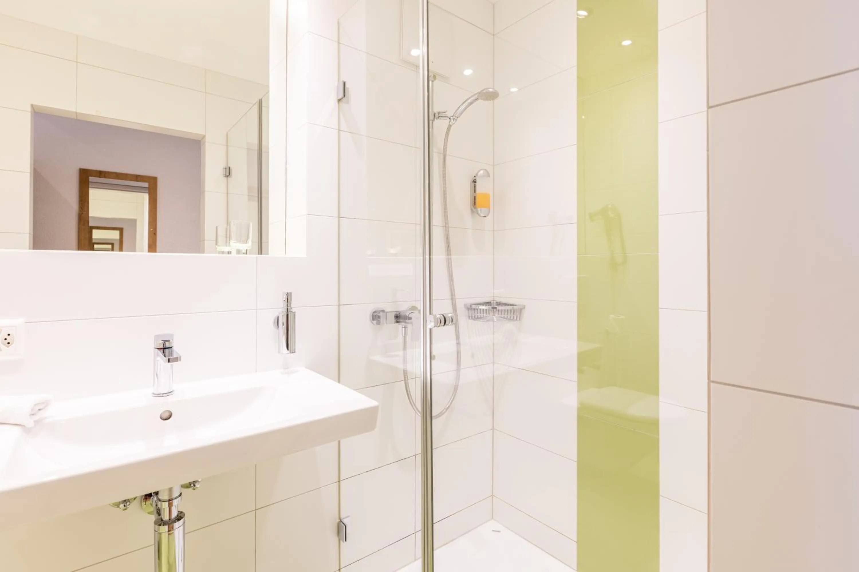 Bathroom in Hotel Flamatt