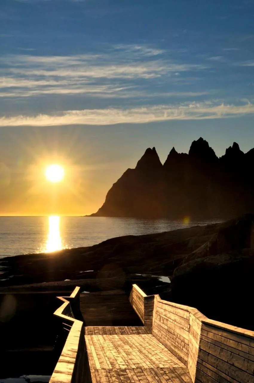 Nearby landmark in Senja Hotell