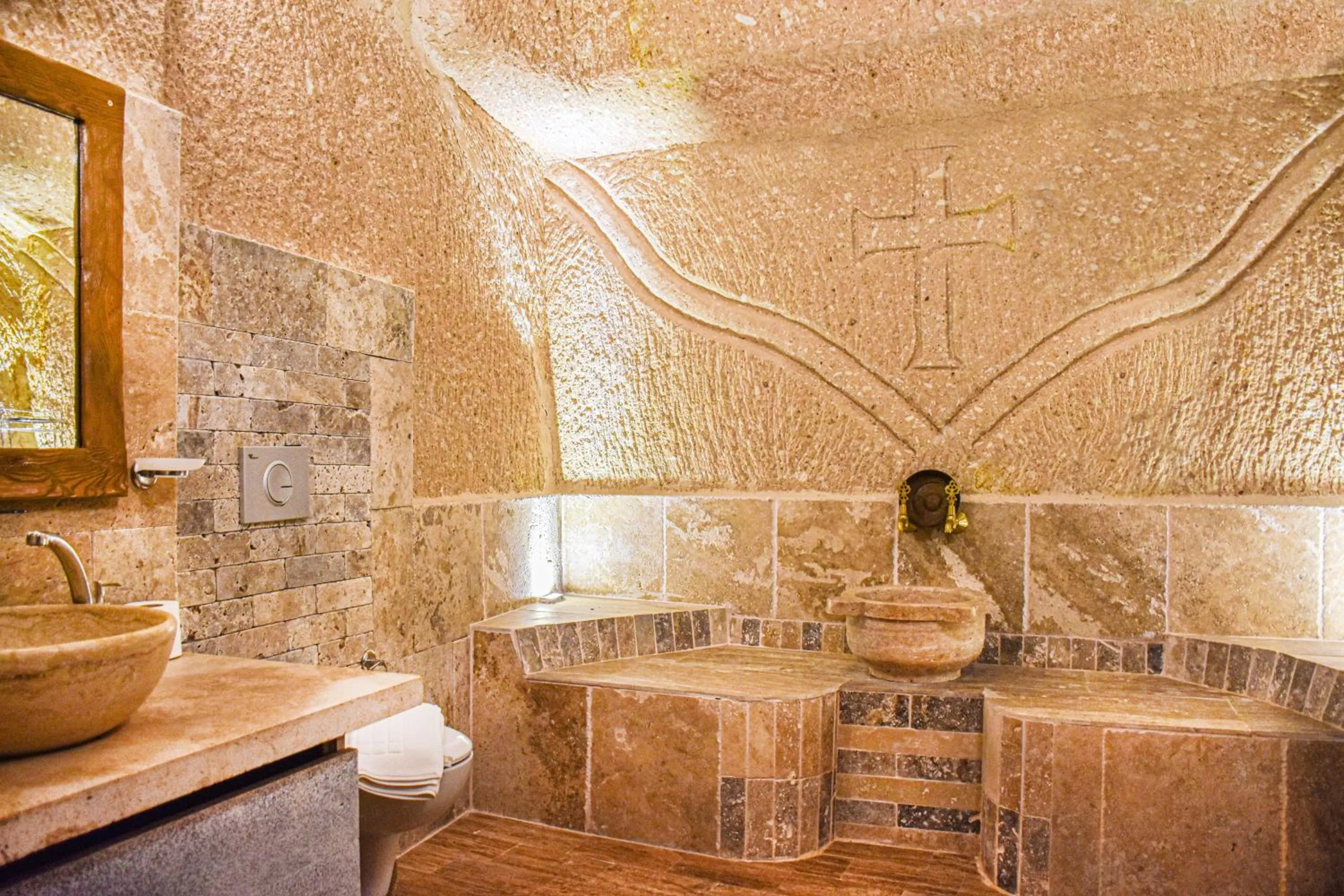Public Bath in Cappadocia Cave House