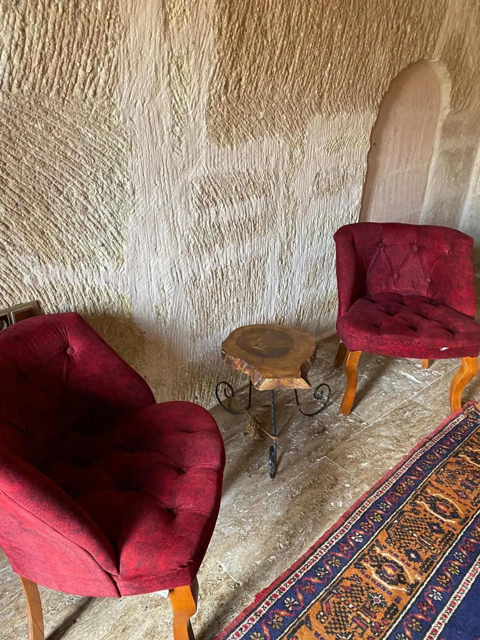 Living room in Cappadocia Cave House