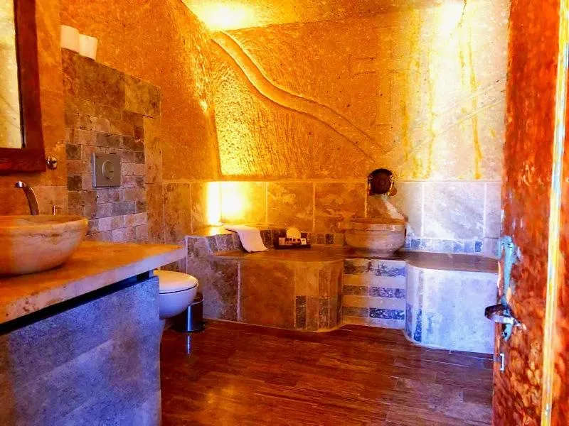 Sauna in Cappadocia Cave House