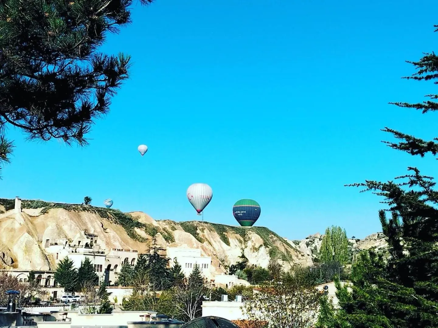 Street view in Cappadocia Cave House