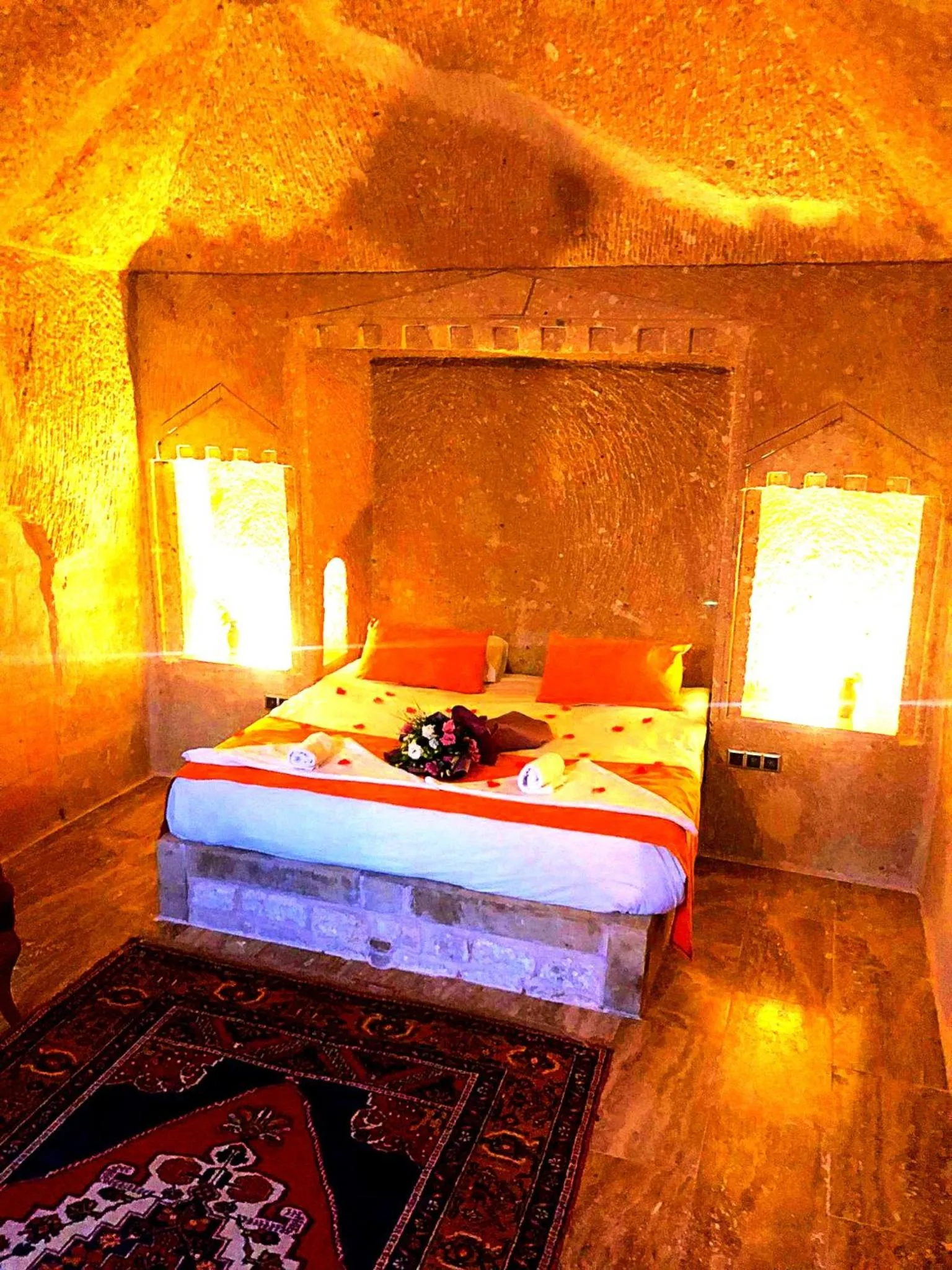Bedroom in Cappadocia Cave House