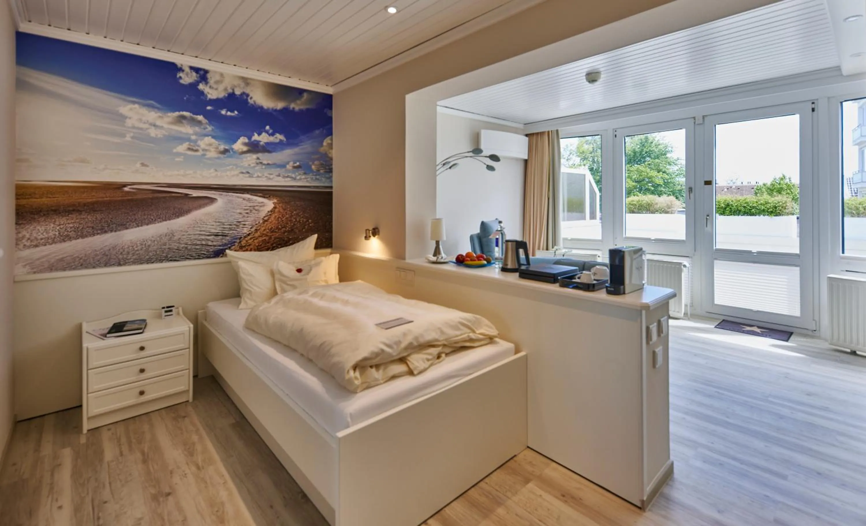 Bed in Badhotel Sternhagen