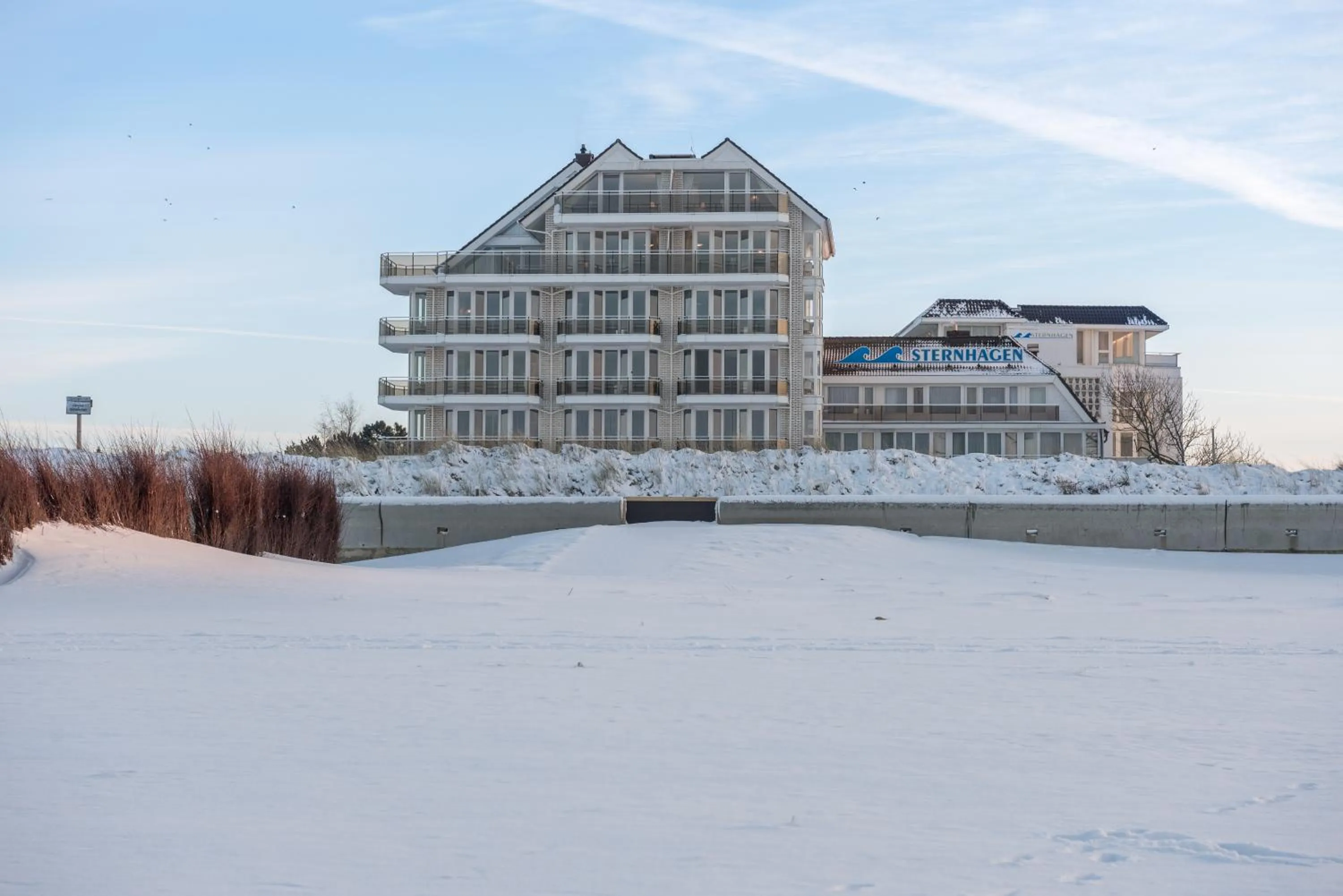 Property building in Badhotel Sternhagen