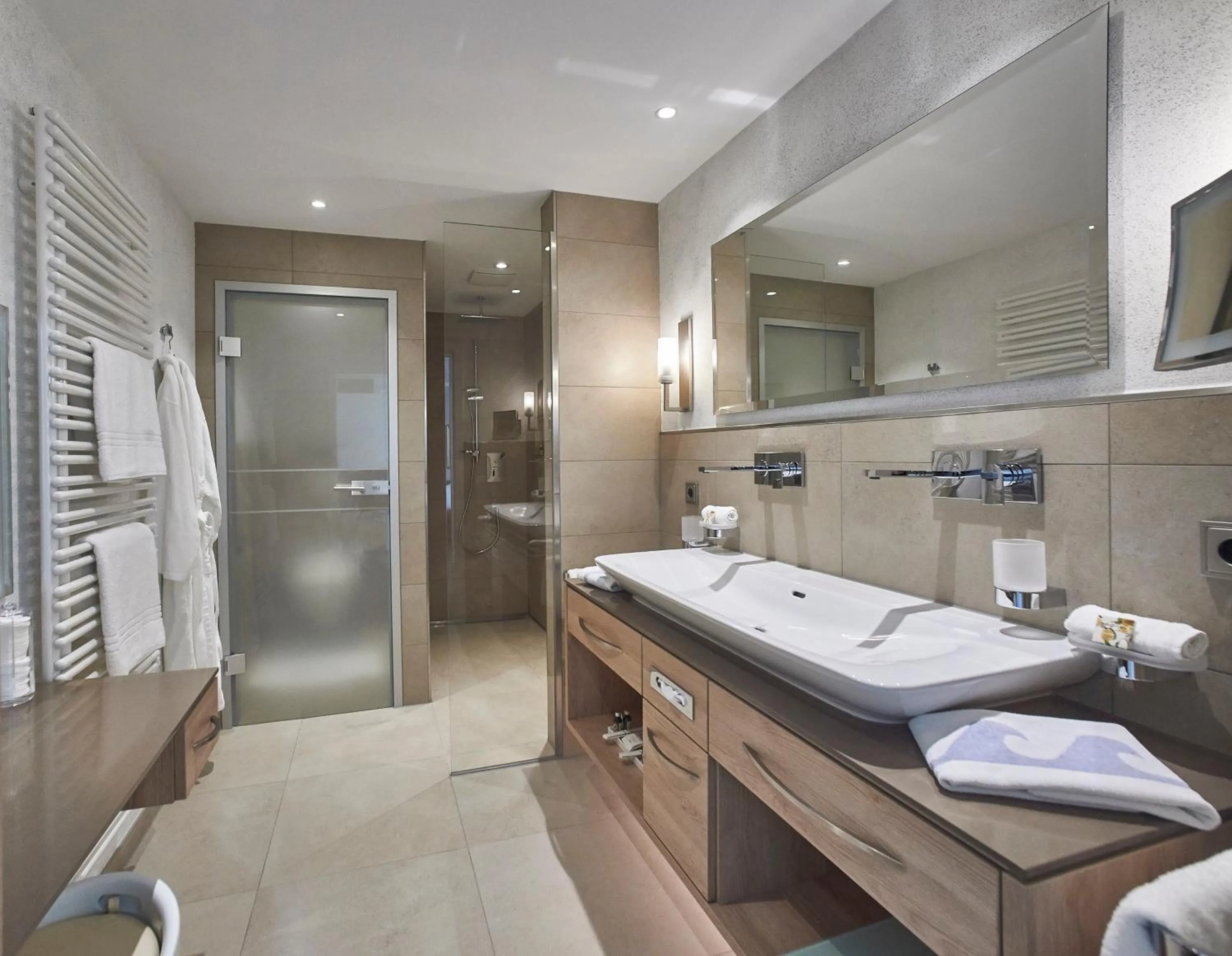 Bathroom in Badhotel Sternhagen