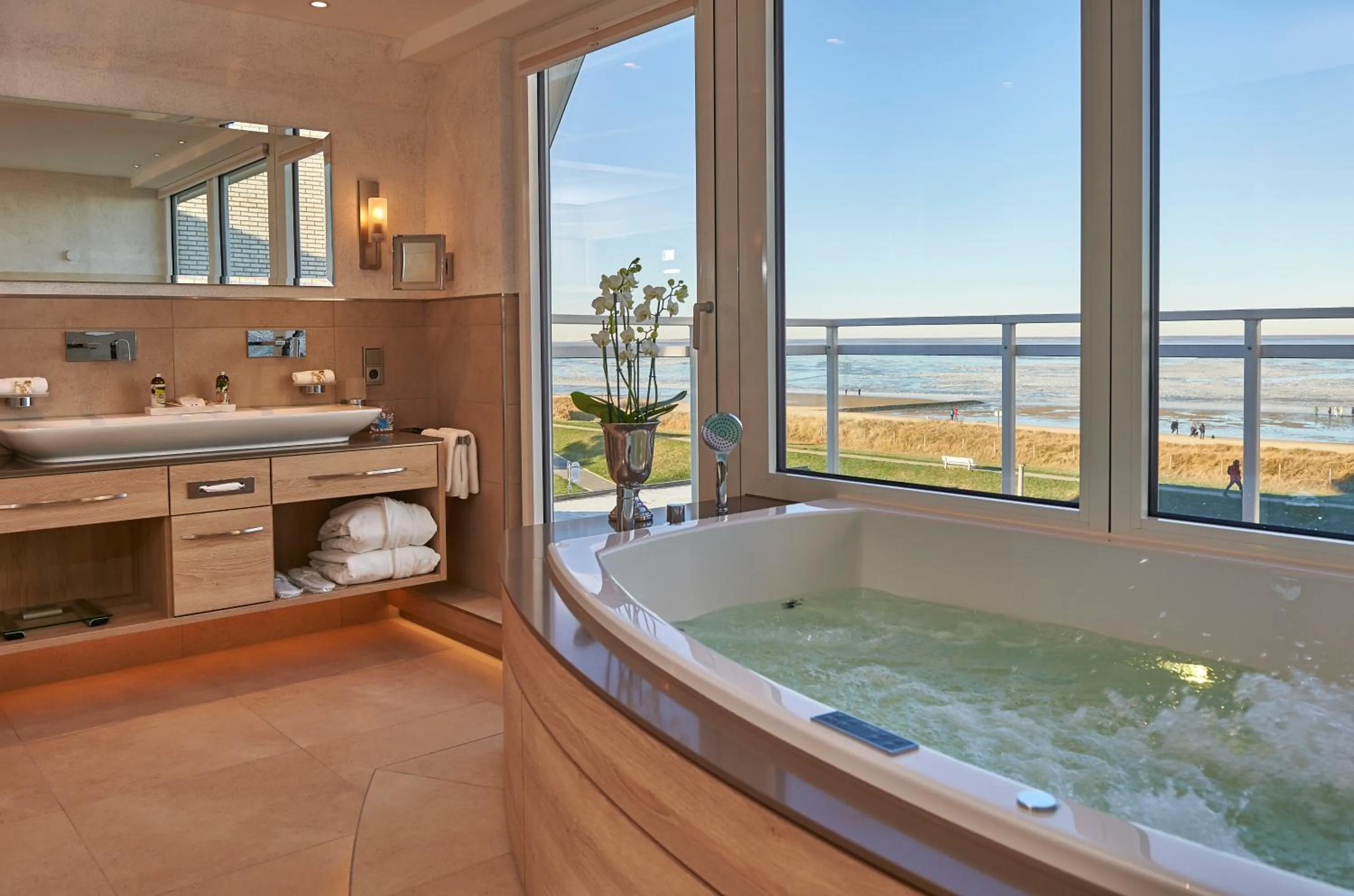 Decorative detail in Badhotel Sternhagen