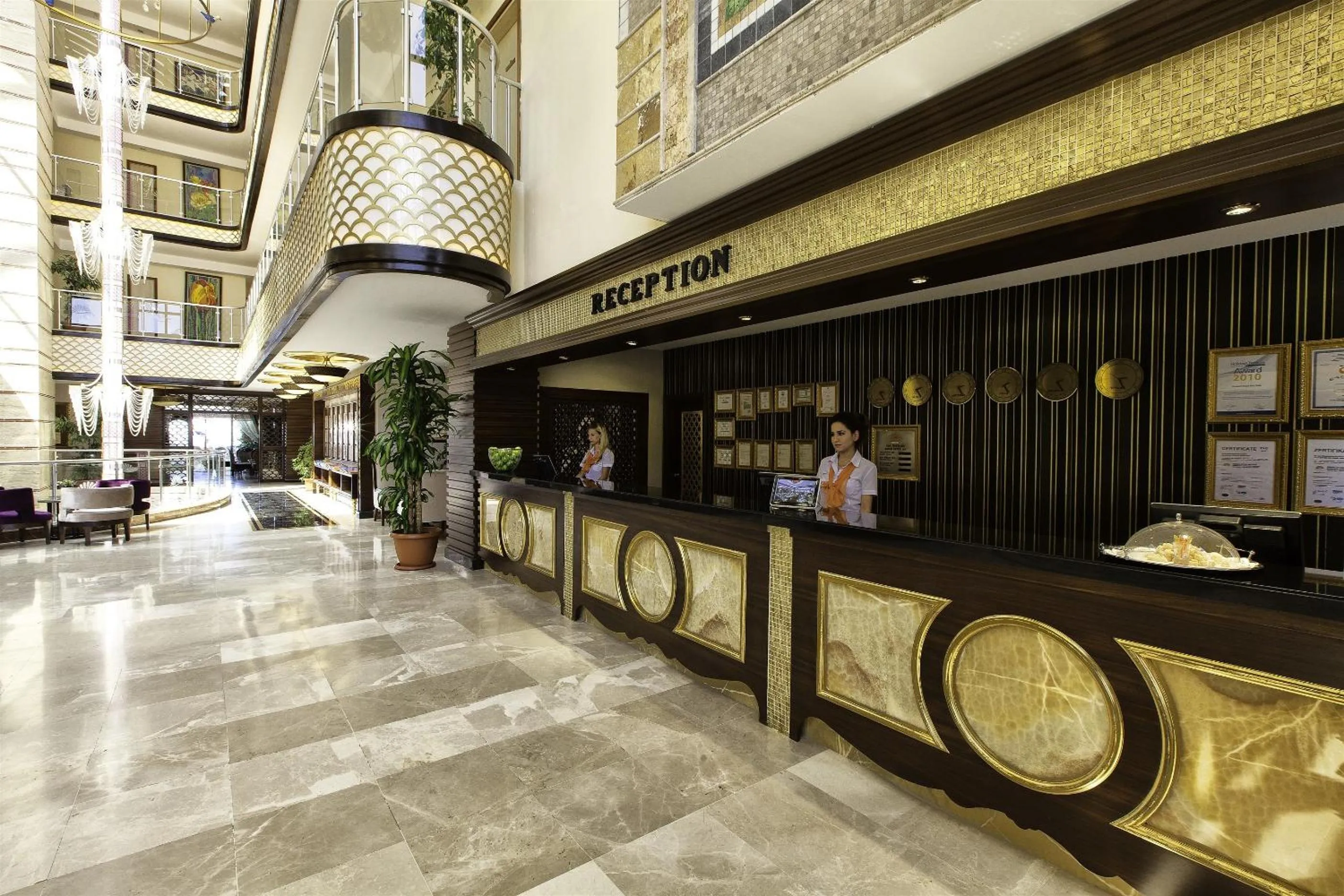 Lobby or reception in Adalya Art Side - Ultra All Inclusive
