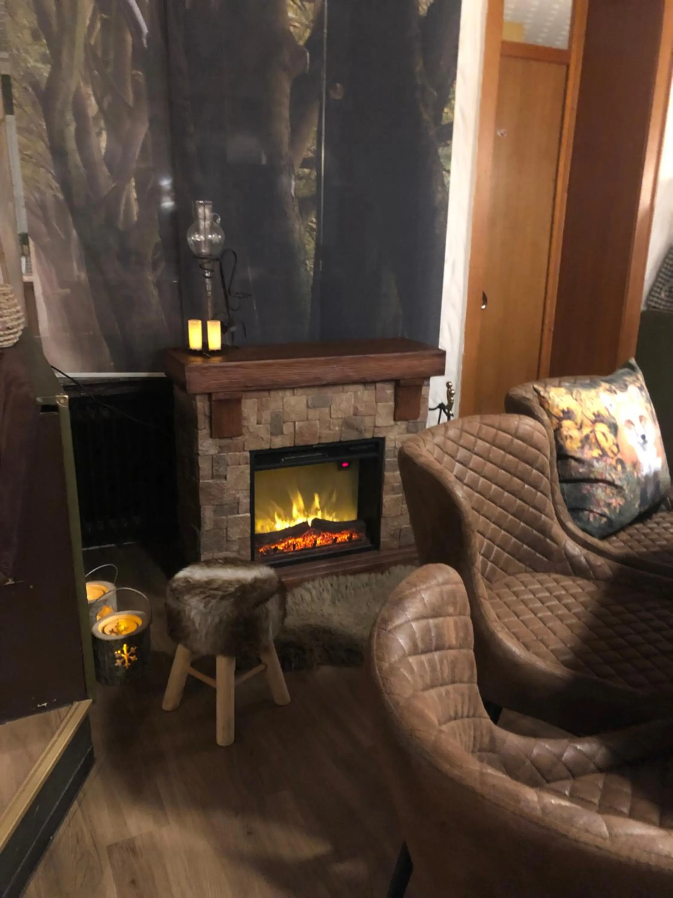 Communal lounge/ TV room in Berghotel HARZ