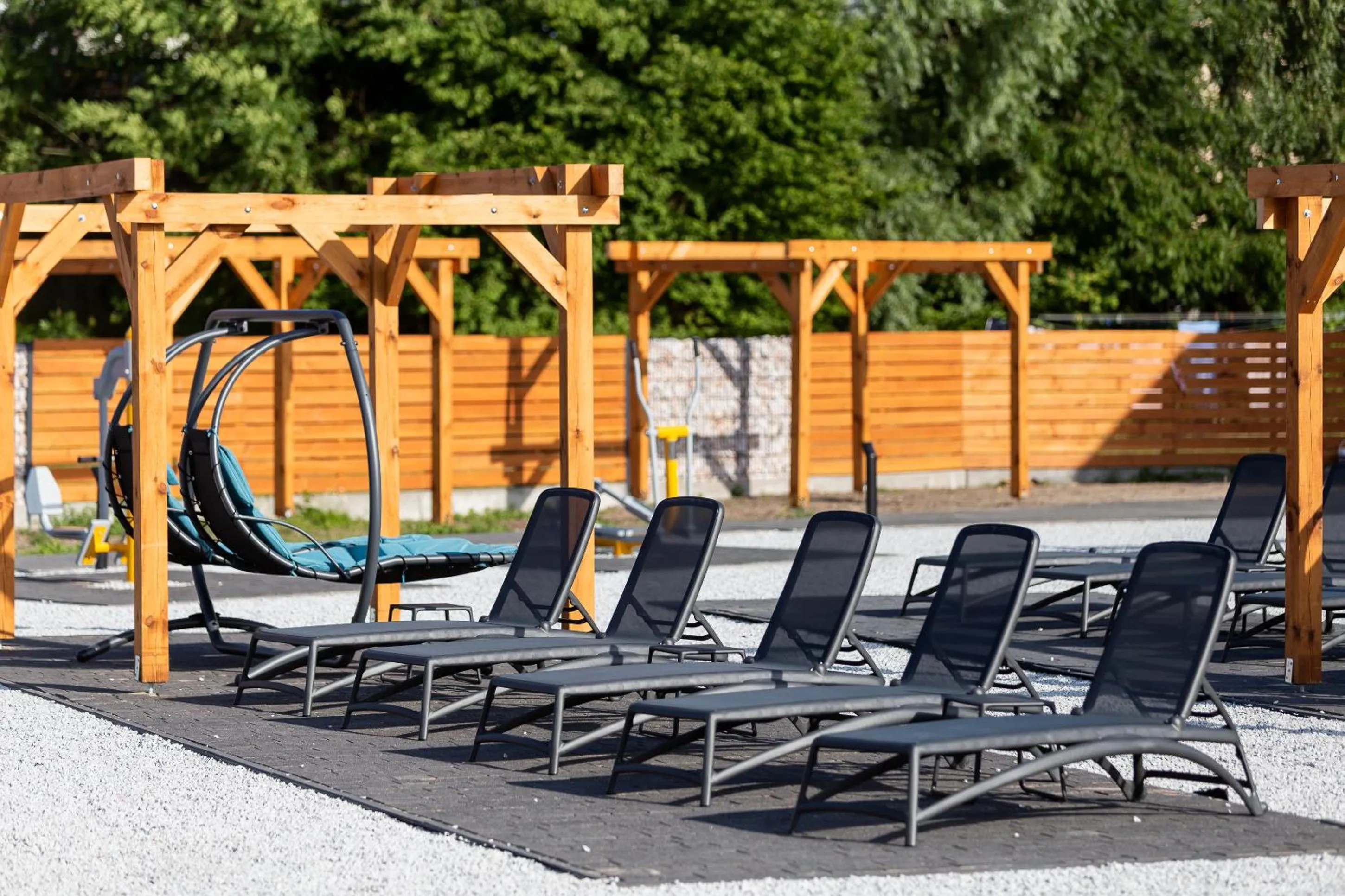 Children play ground in Nadmorskie Klimaty