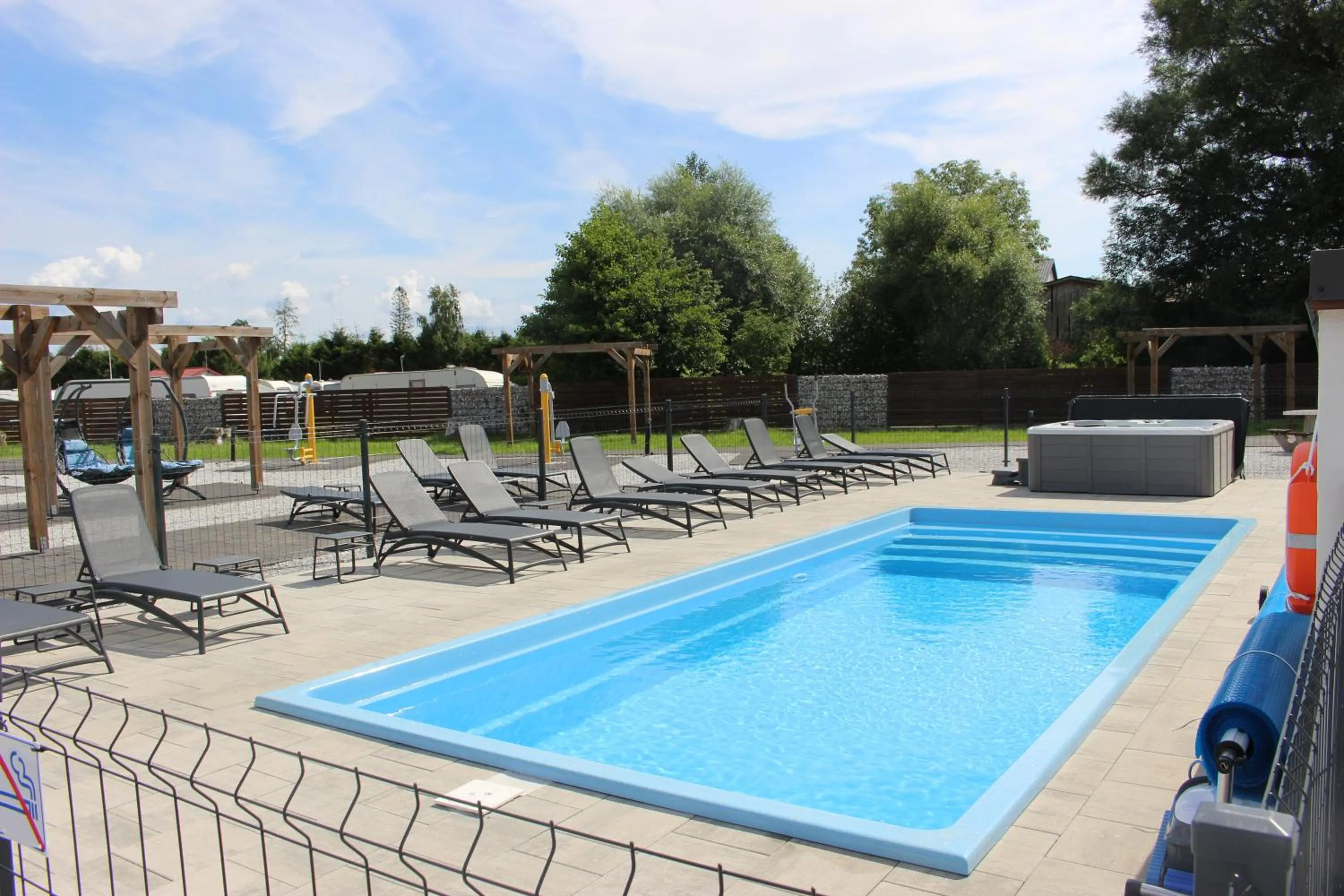 Pool view in Nadmorskie Klimaty