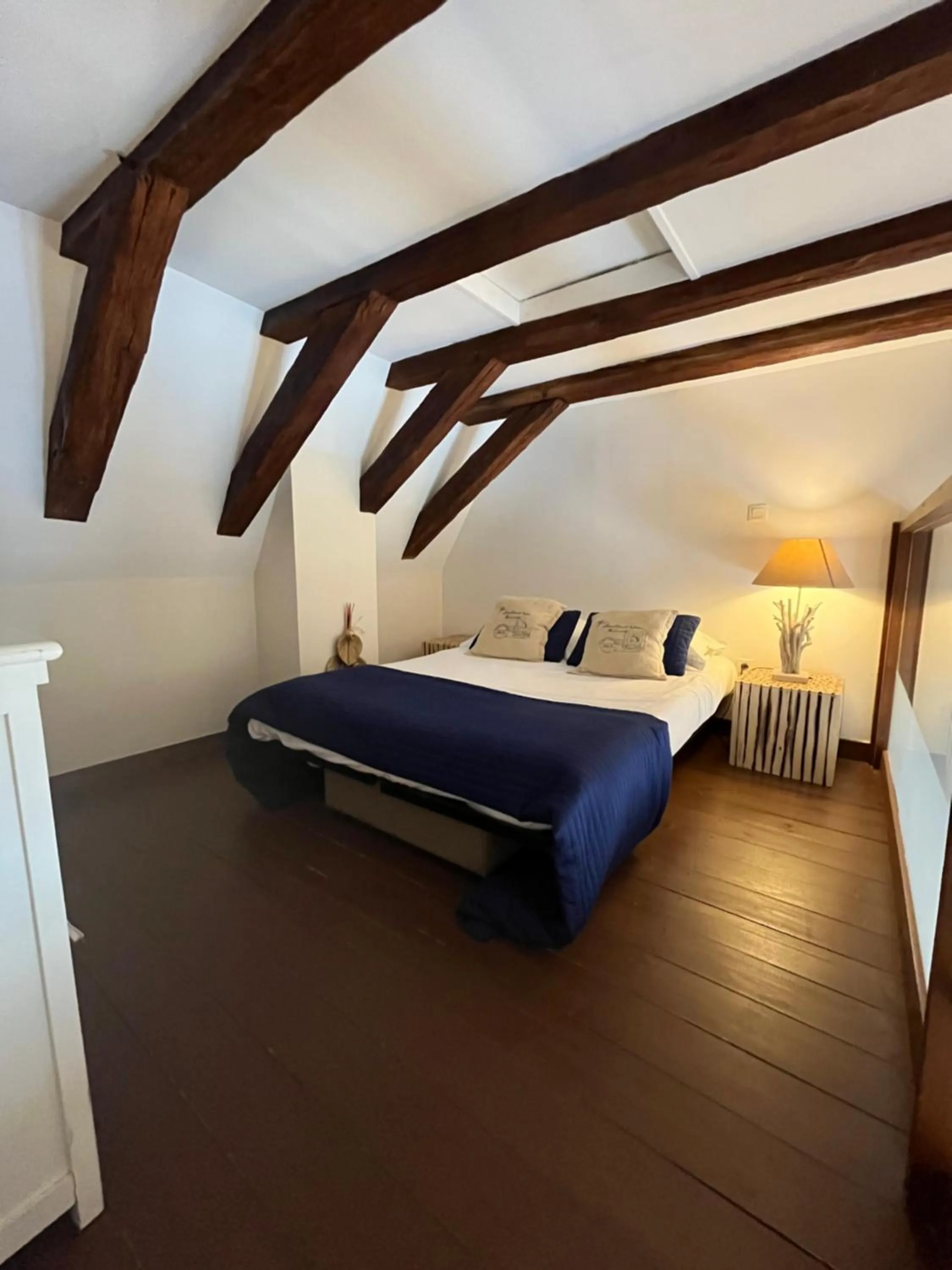 Bed in Hôtel-Restaurant-Chambre Insolite Spa - Le XII de Luynes