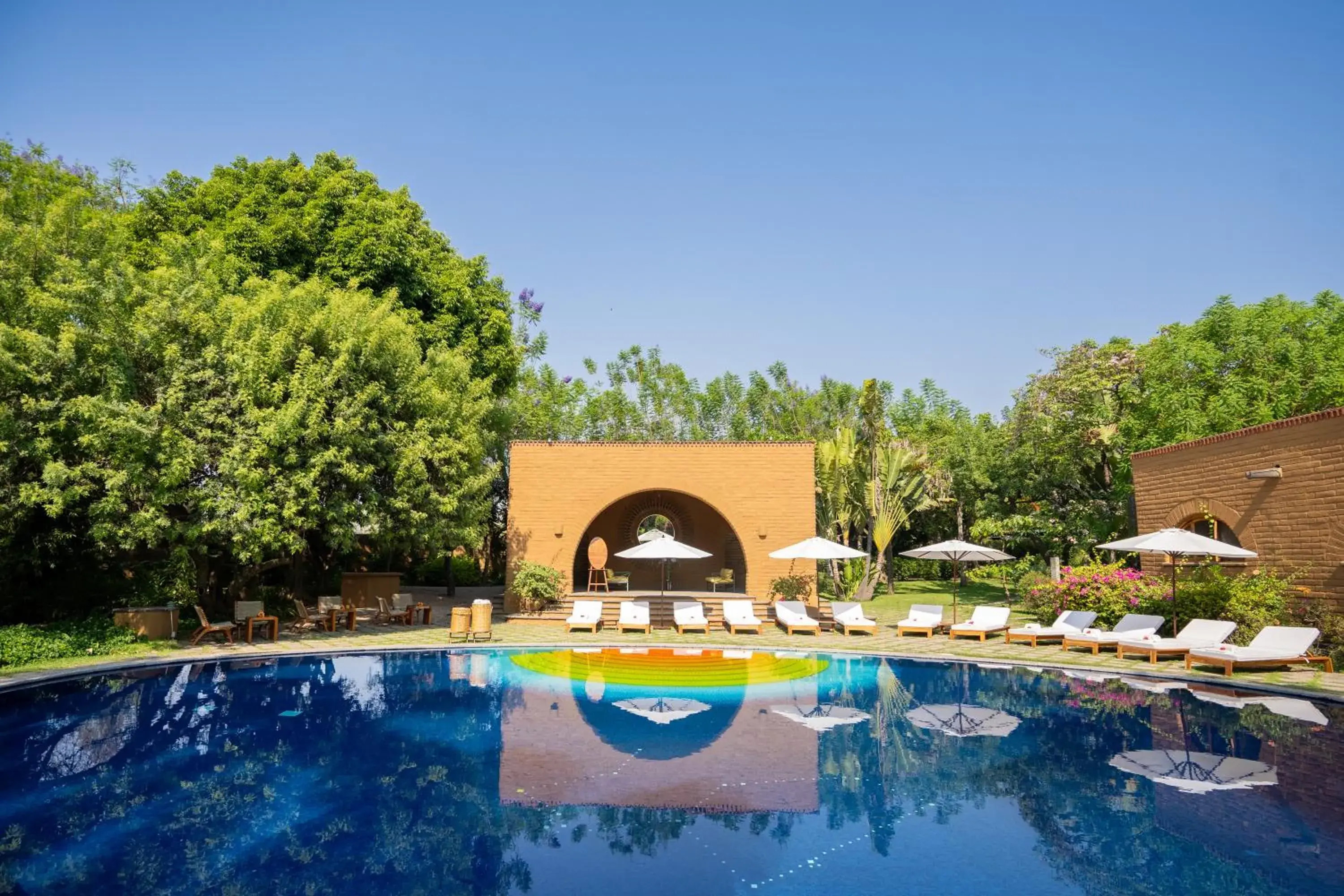 Swimming pool in Mision del Sol Resort & Spa Adults Only Swimming pool in Mision del Sol Resort & Spa Adults Only