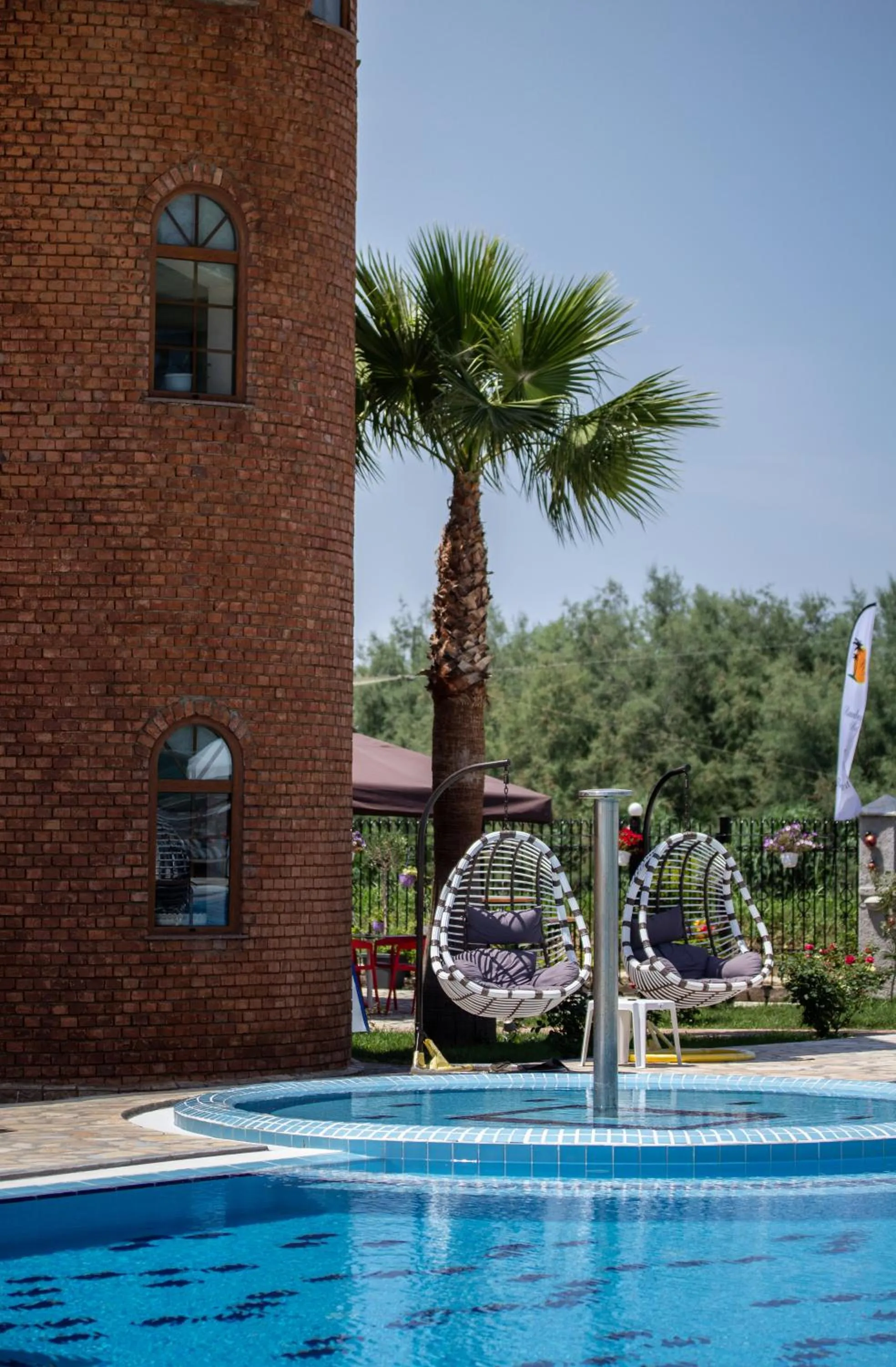 Swimming pool in Rambuje Resort