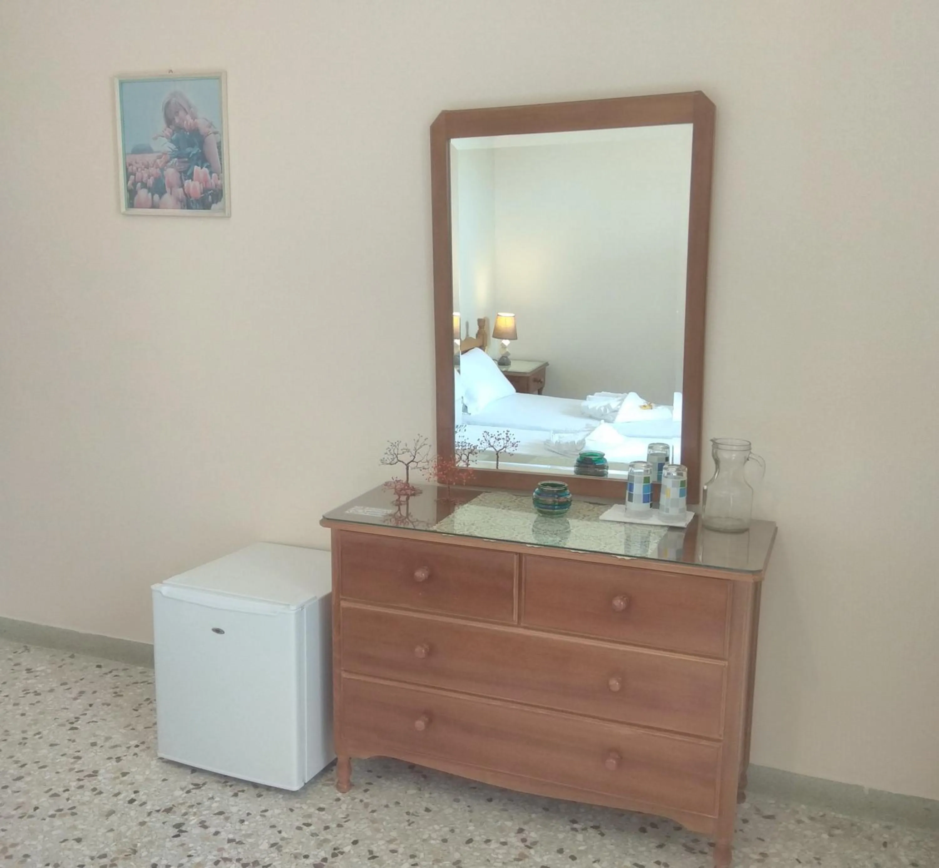 Bedroom in Finikas Rooms