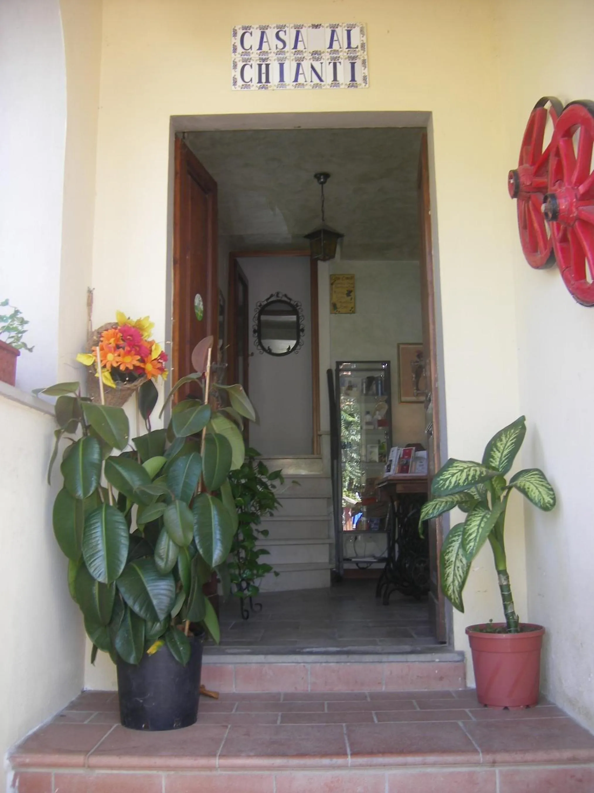 Facade/entrance in Casa Al Chianti B&B
