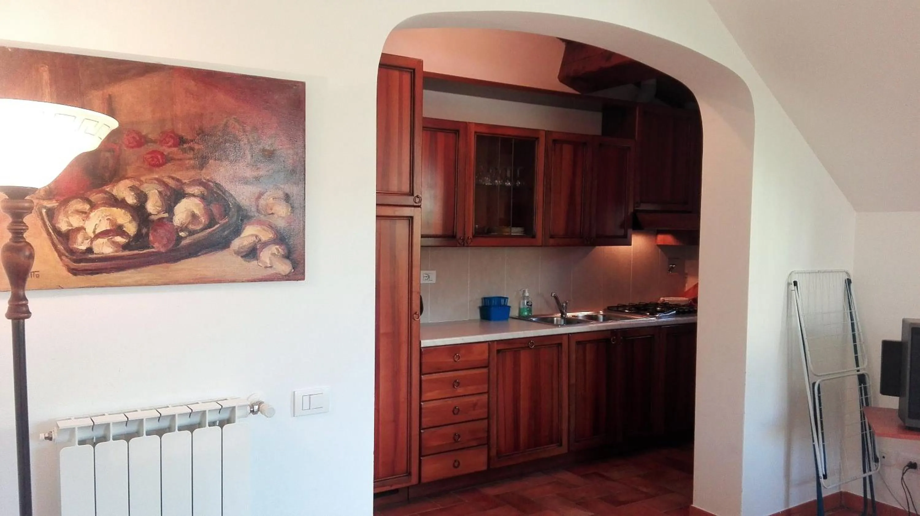 Kitchen or kitchenette in Casa Al Chianti B&B