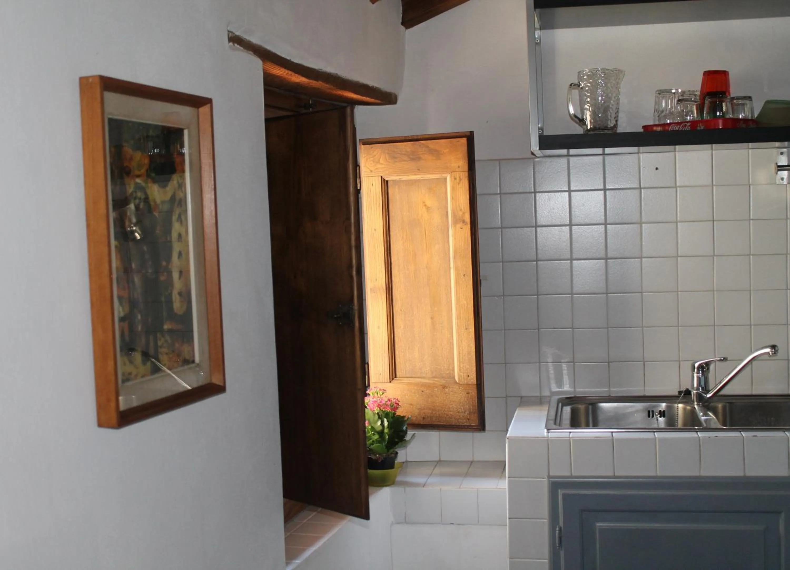 Kitchen or kitchenette in Casa Al Chianti B&B