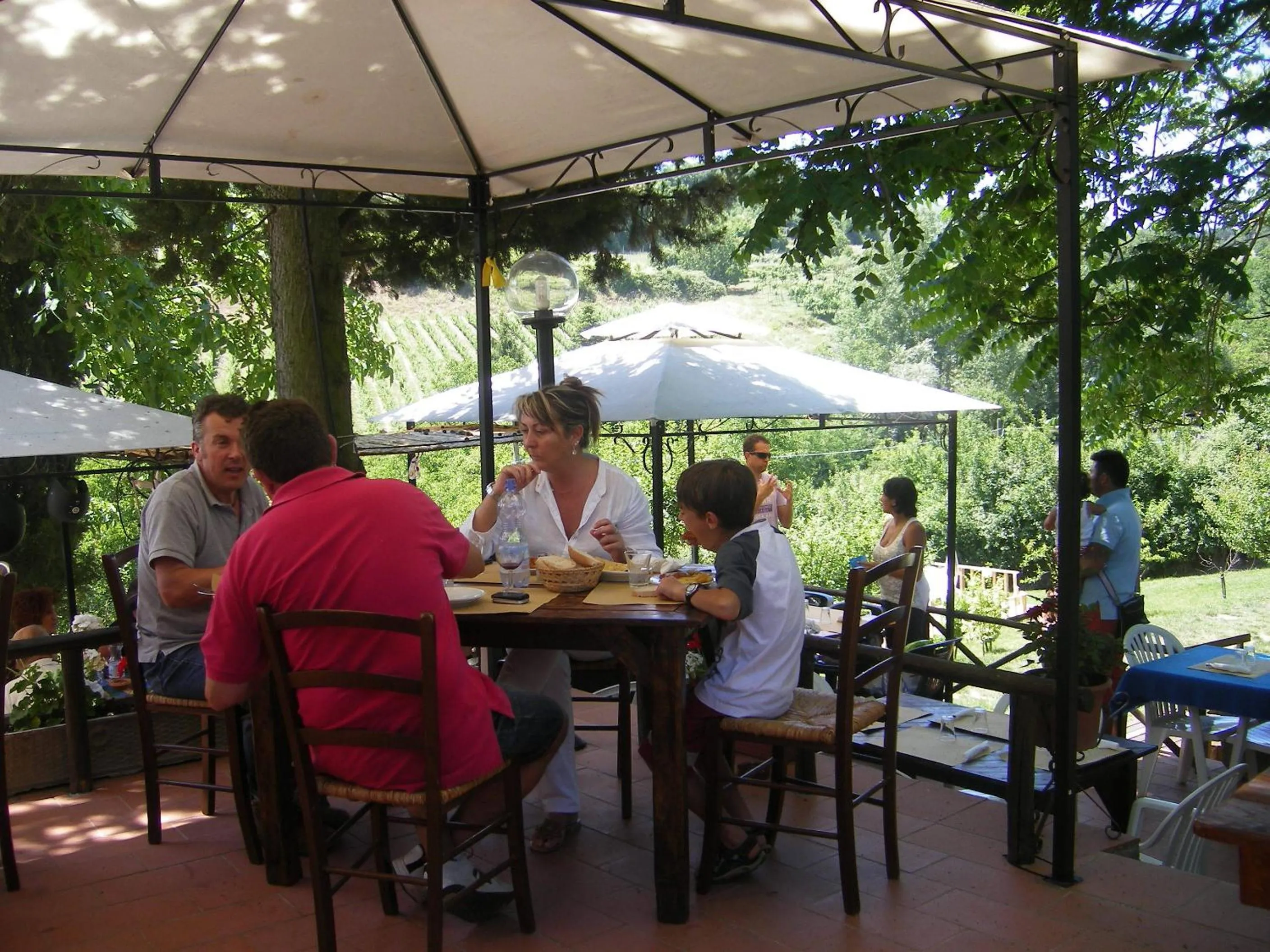 Balcony/Terrace in Casa Al Chianti B&B