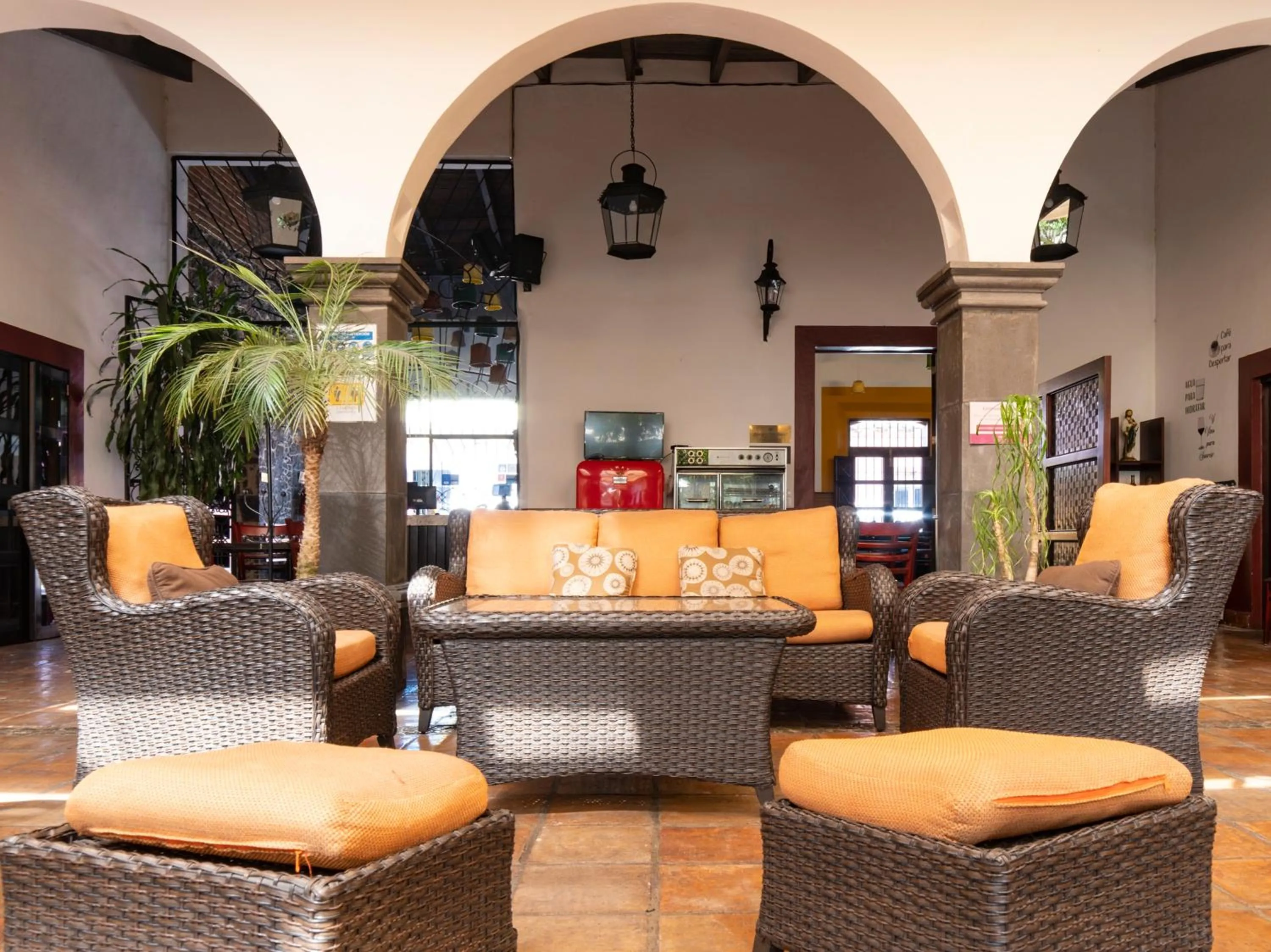 Lobby or reception in Hotel Casa Real Del Café