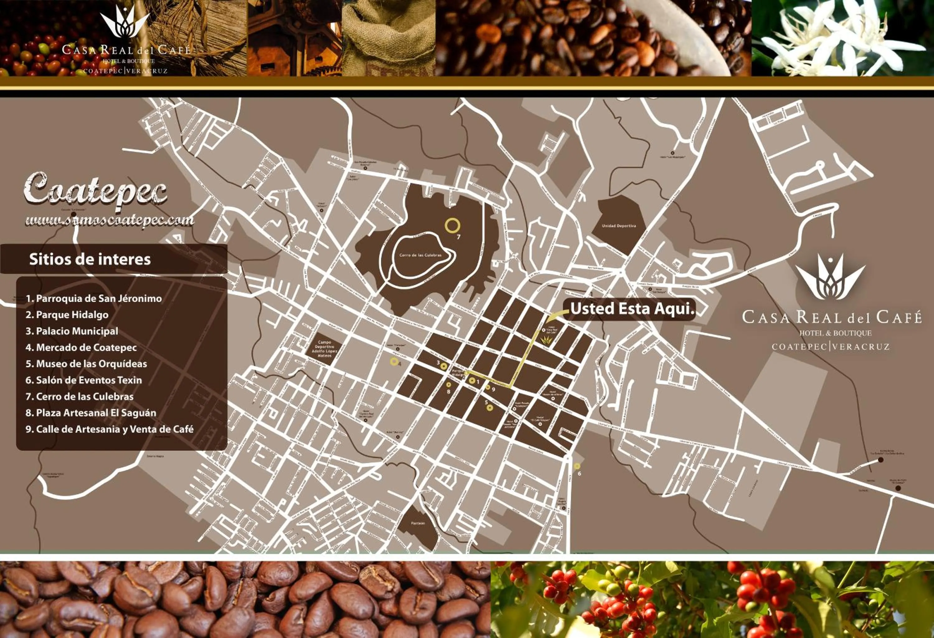 Nearby landmark in Hotel Casa Real Del Café