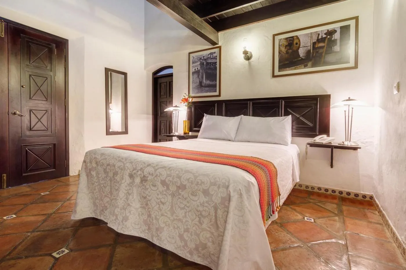 Bedroom, Bed in Hotel Casa Real Del Café