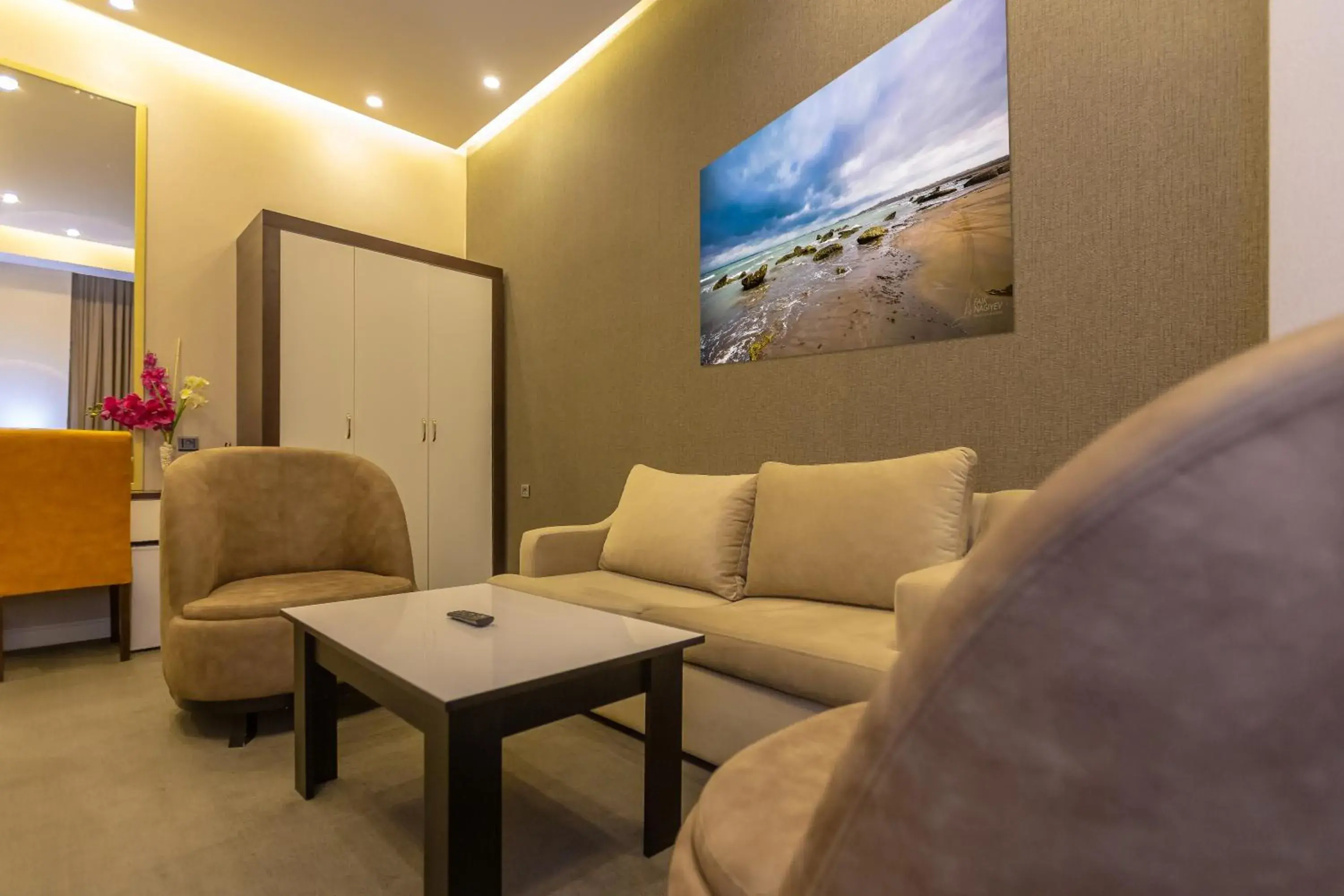 Living room in Aksent Hotel Living room in Aksent Hotel